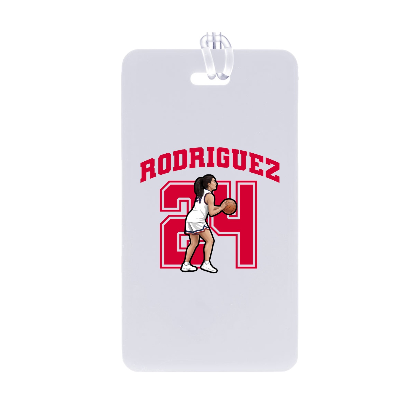 Bag Tag — Number in Classic