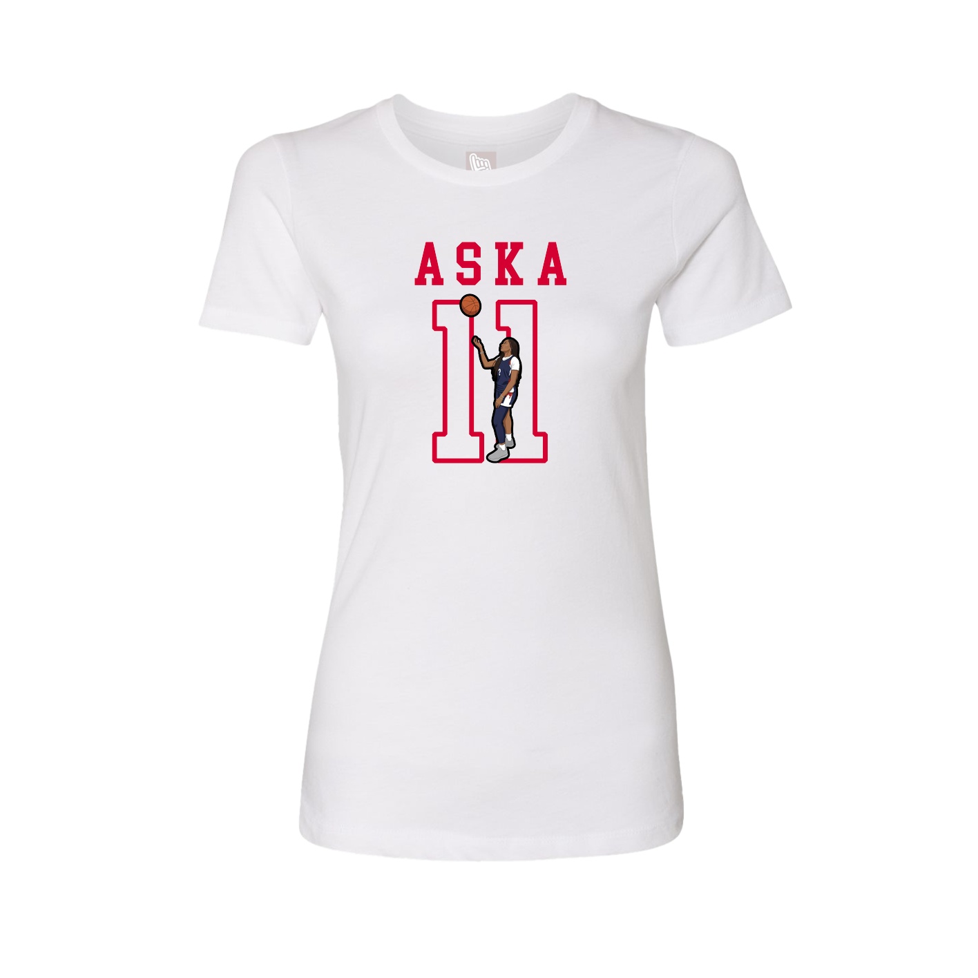Fitted Women's Tee — Shirsey in White