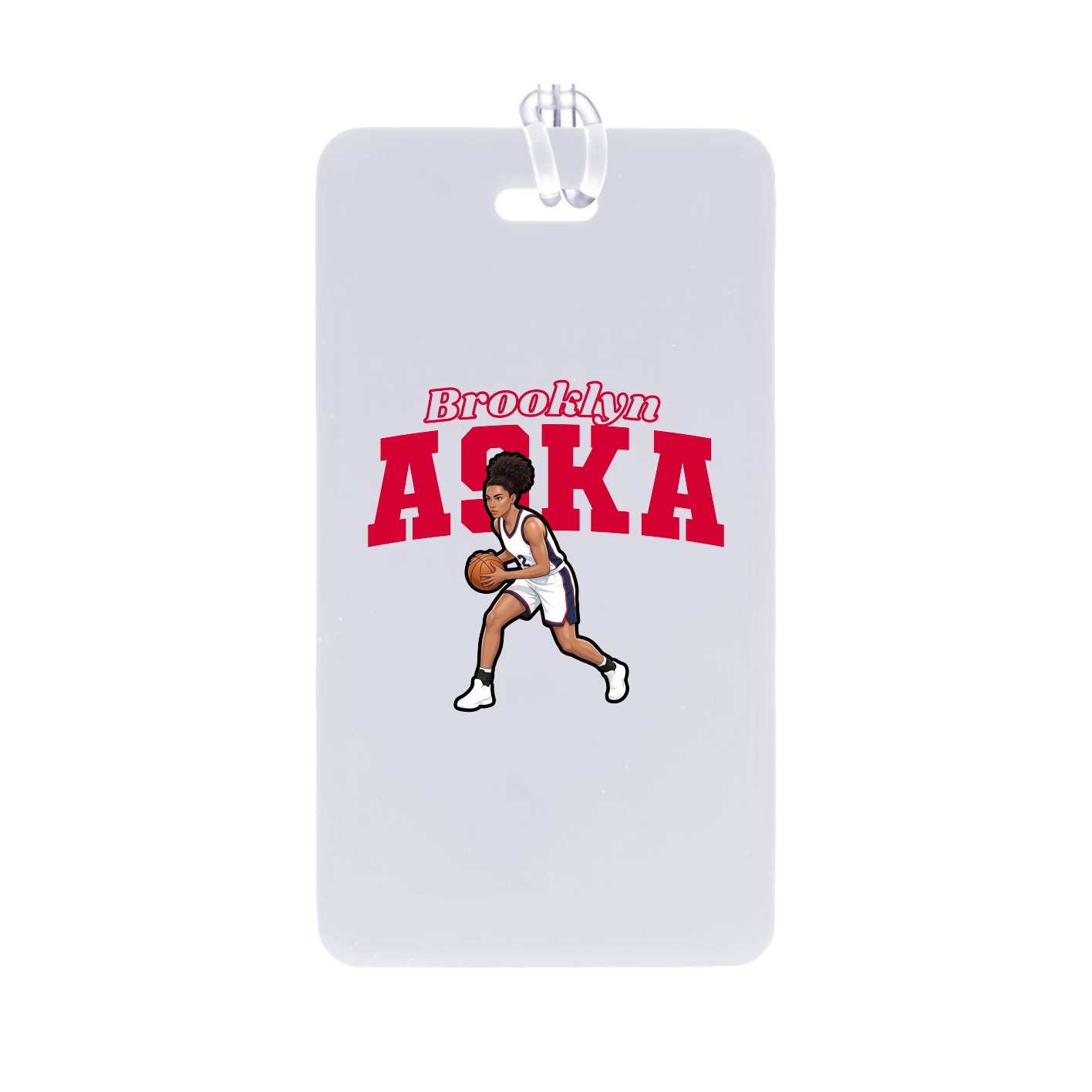 Bag Tag — Name Arch in Classic