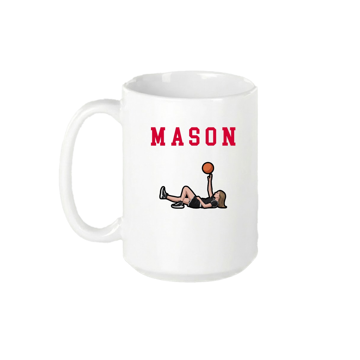 15oz Coffee Mug — Shirsey in White