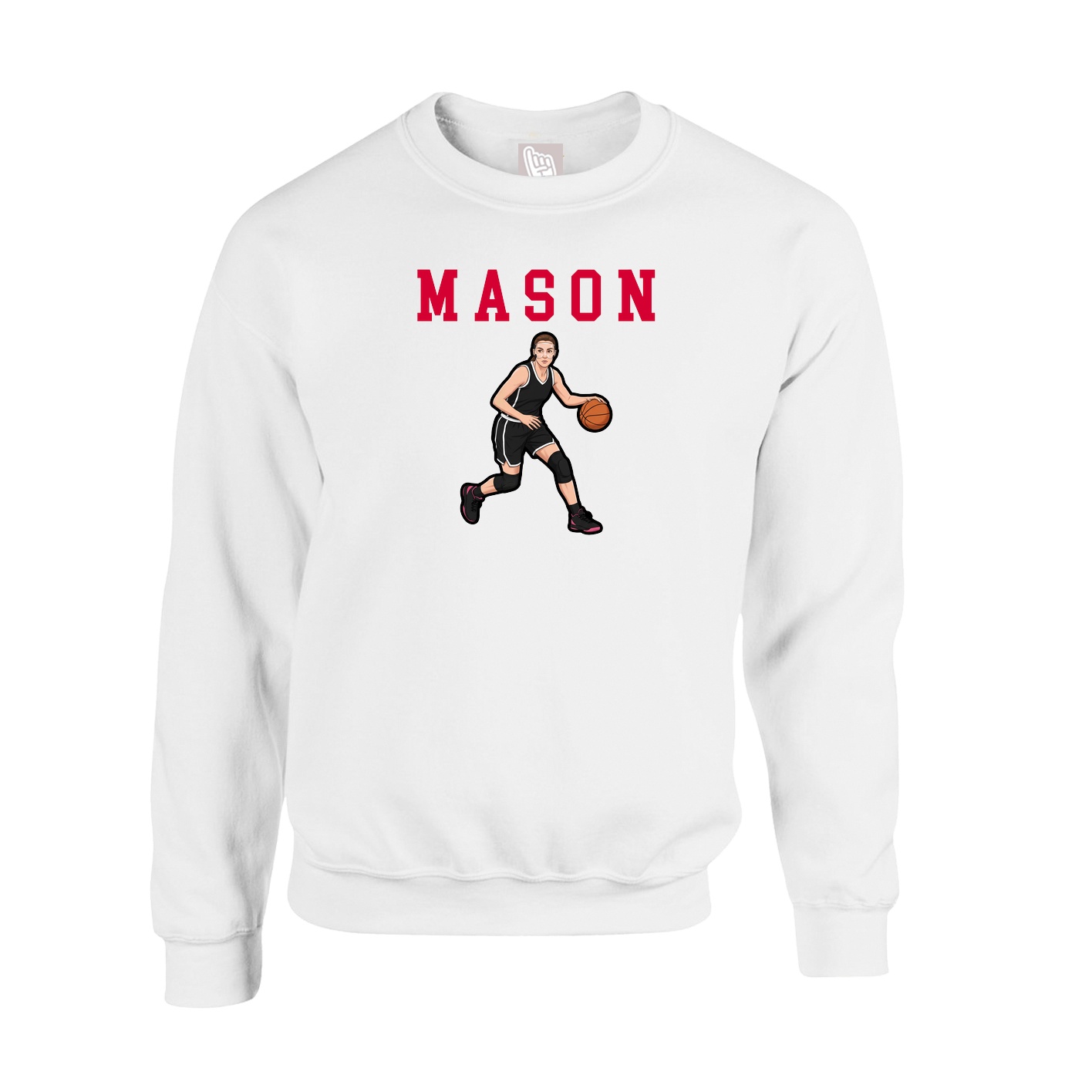 Fleece Crew — Shirsey in White