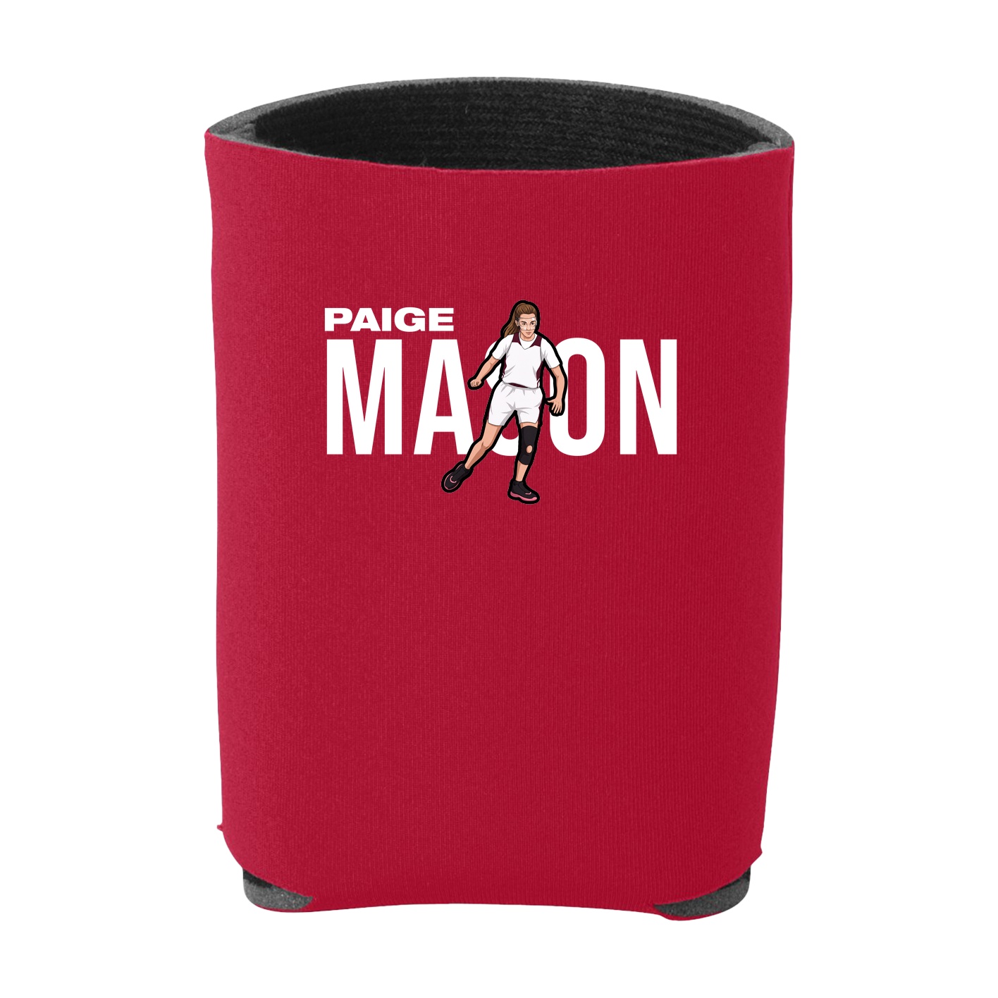 Can Holder — Player Name in Red