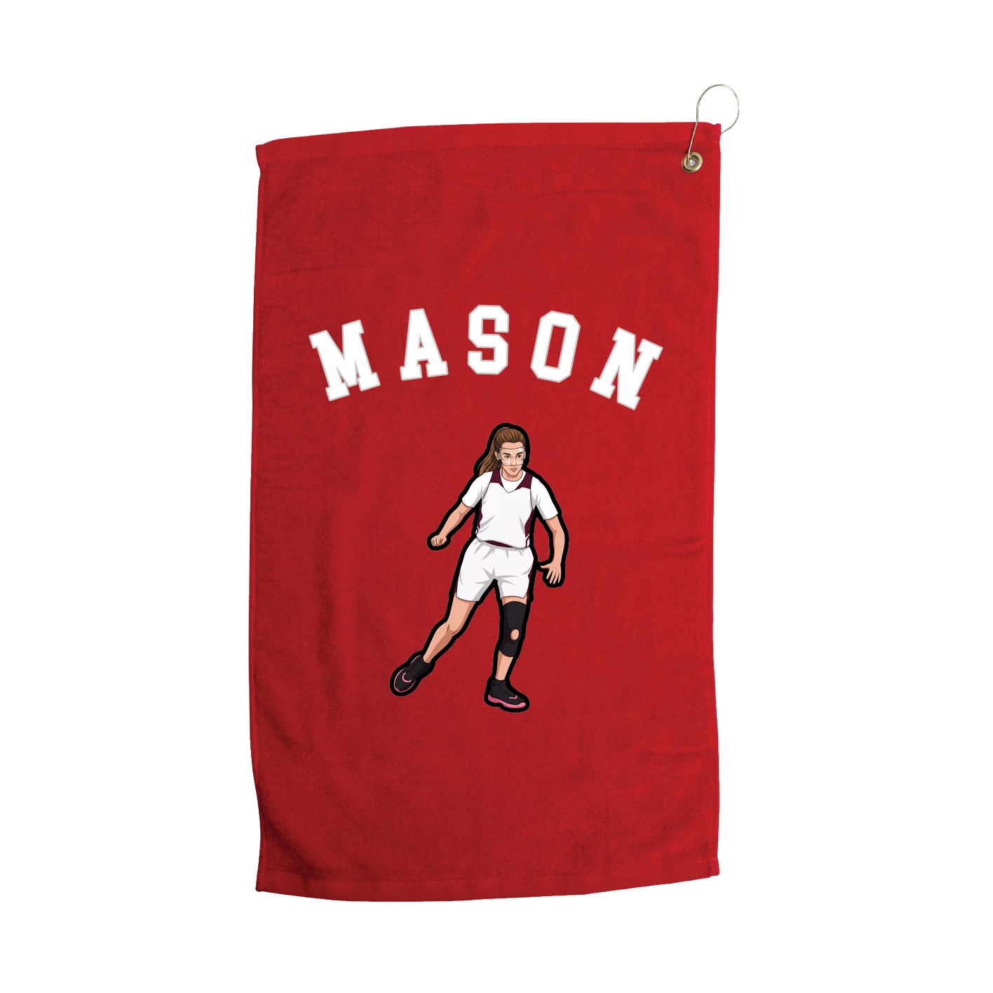 Golf Towel — Shirsey Arch in Red
