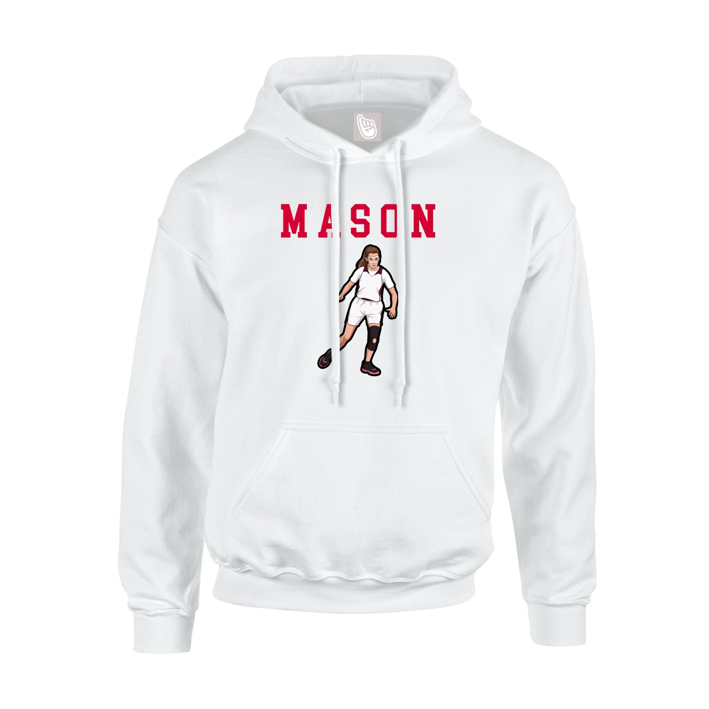 Hoodie — Shirsey in White