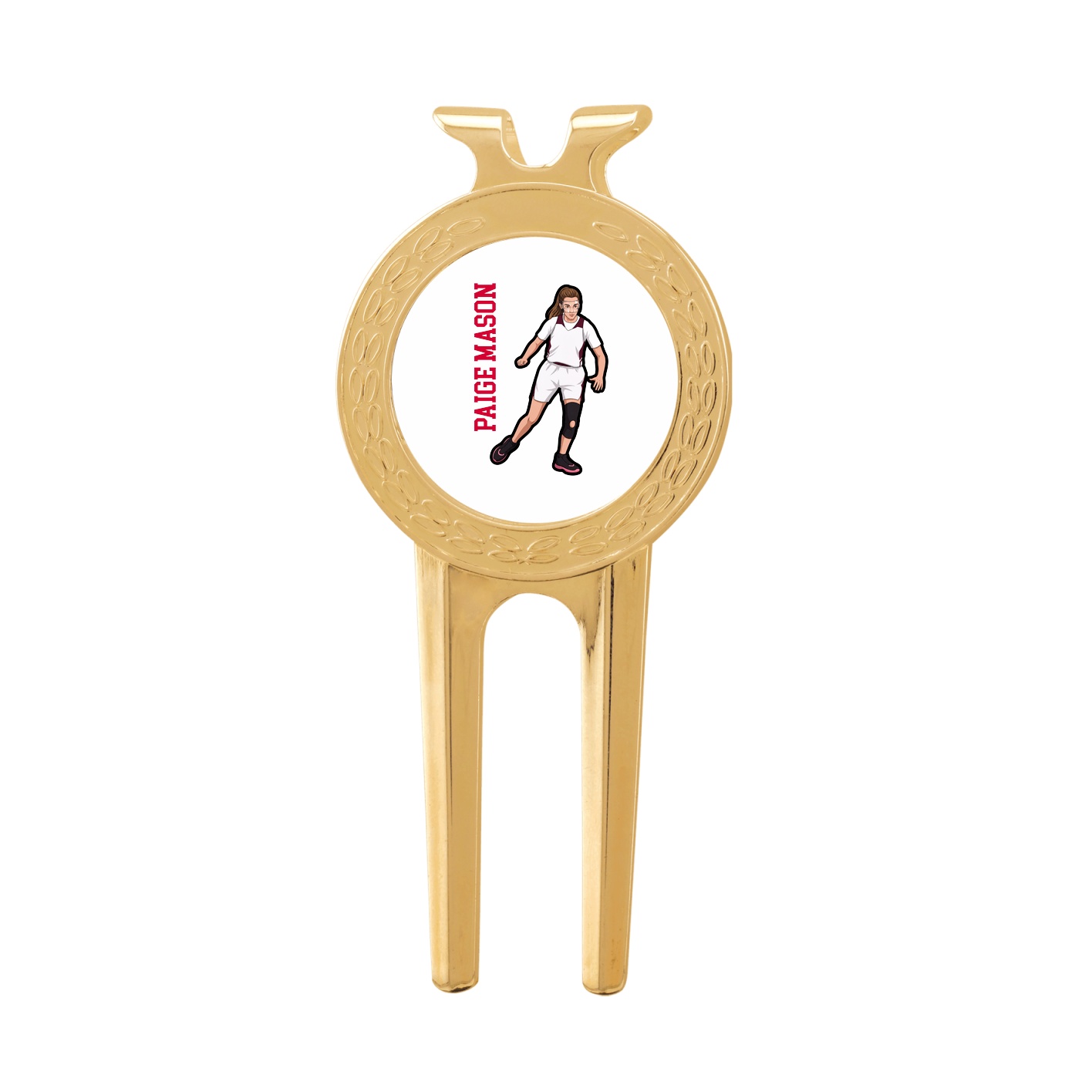 Divot Tool with Ball Marker — Name Vertical in Classic