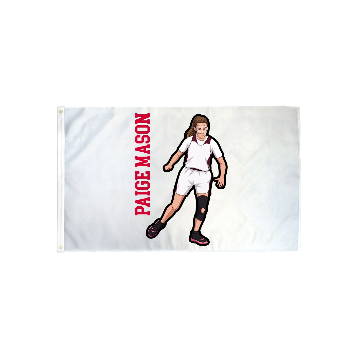 3x5 Flag — Name Vertical in Classic