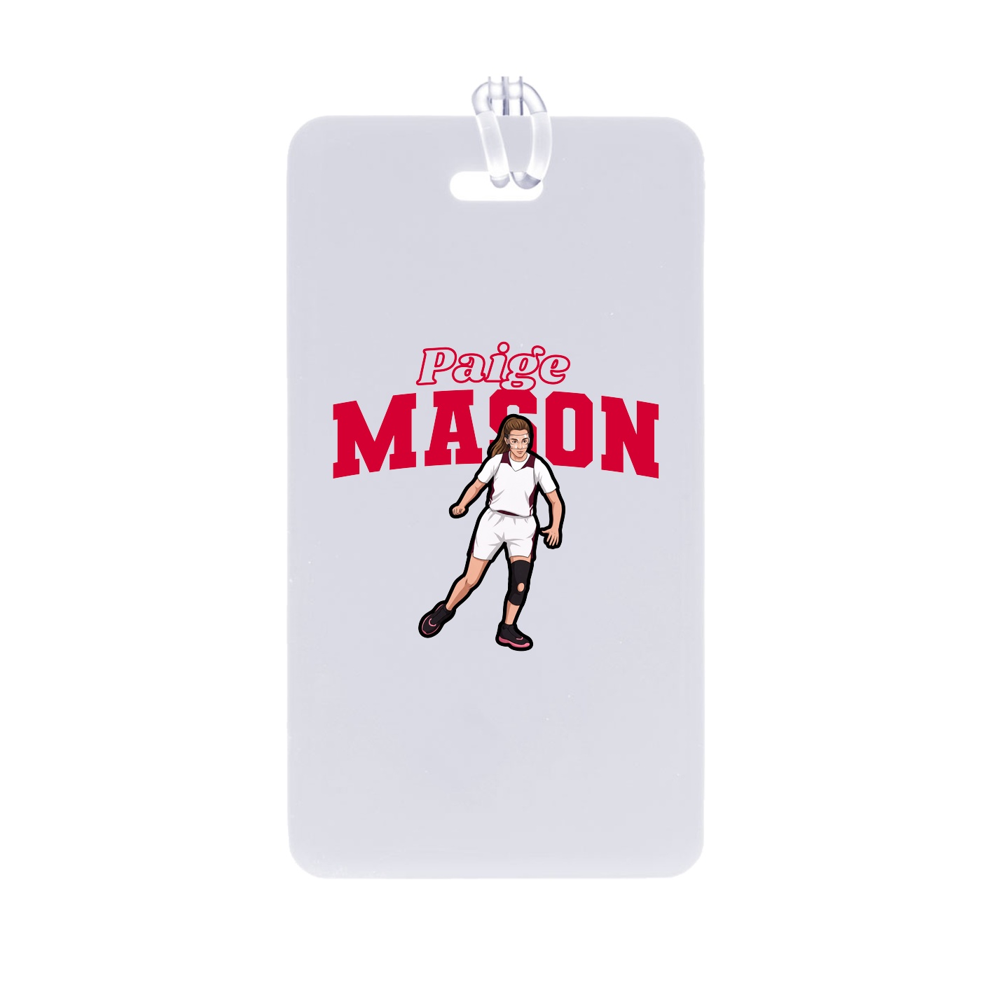 Bag Tag — Name Arch in Classic