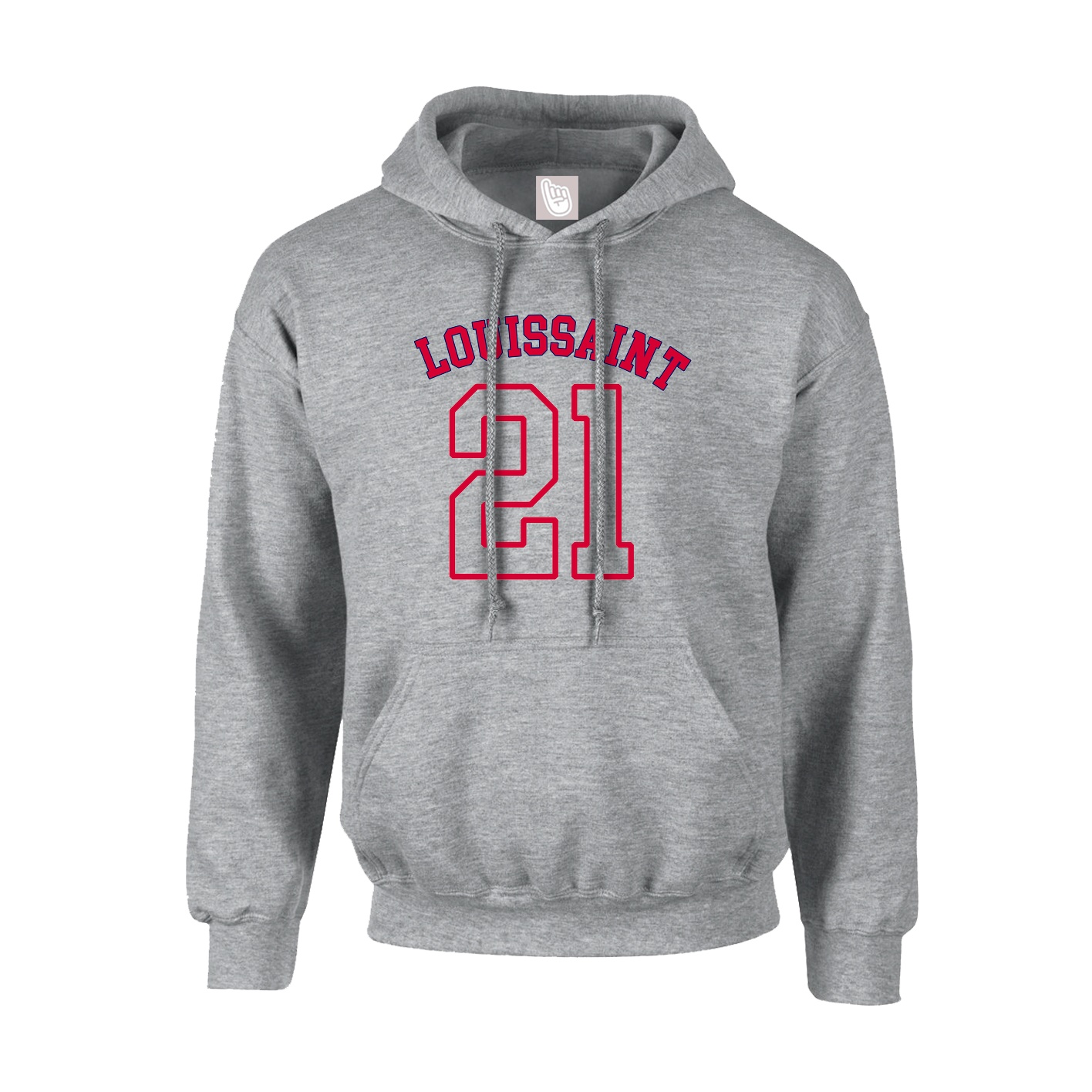 Youth Hoodie — Shirsey Arch in Grey