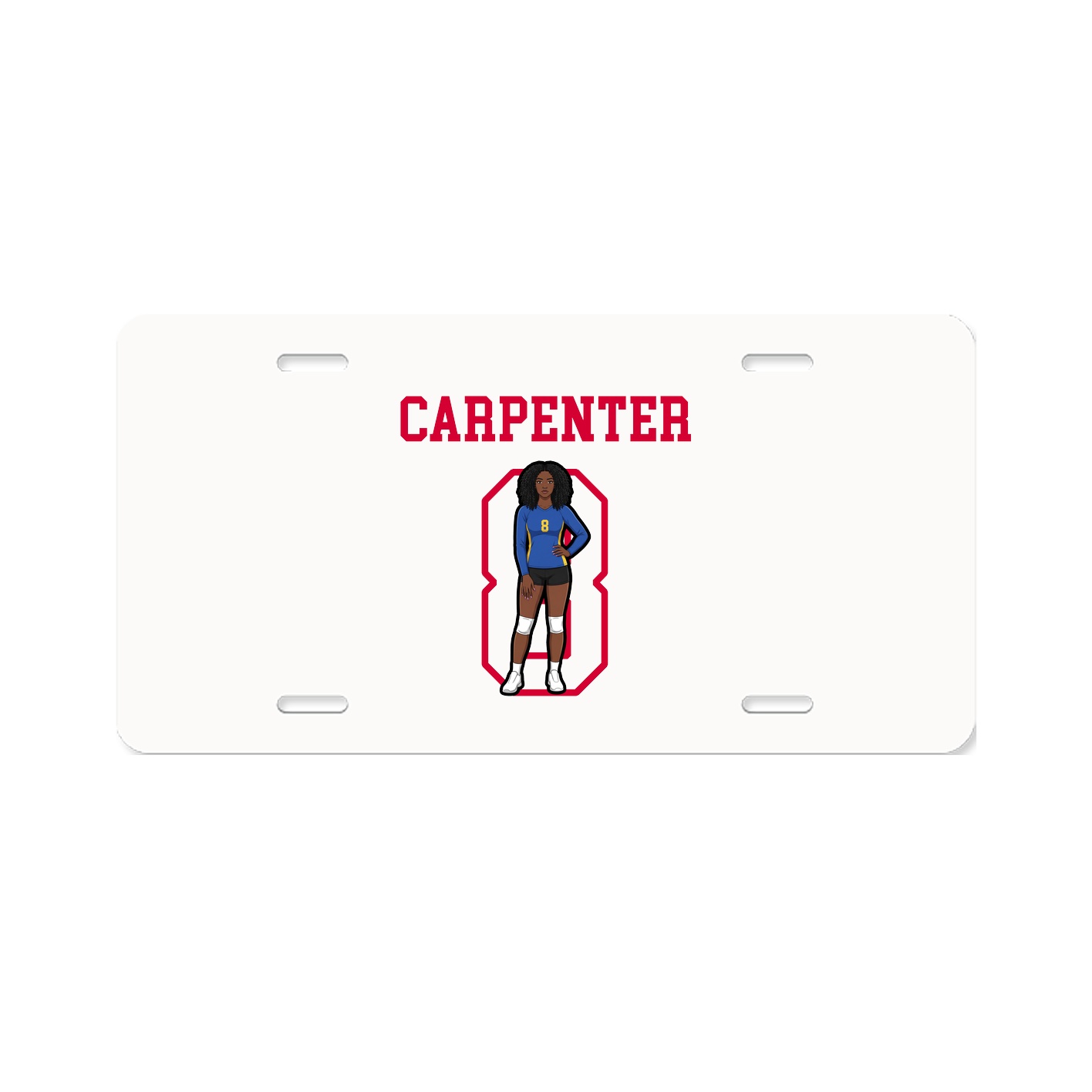 License Plate — Shirsey in Classic