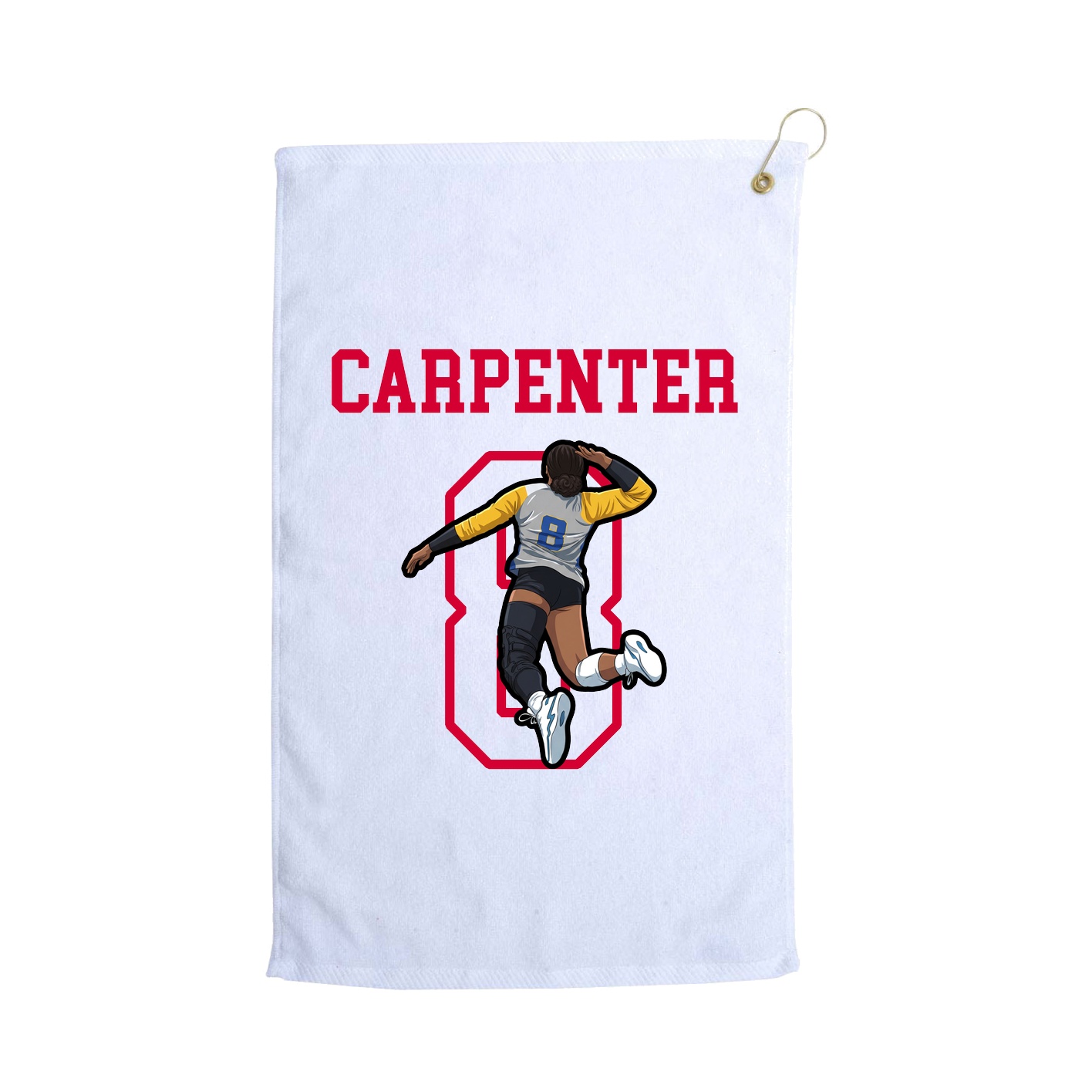 Golf Towel — Shirsey in White
