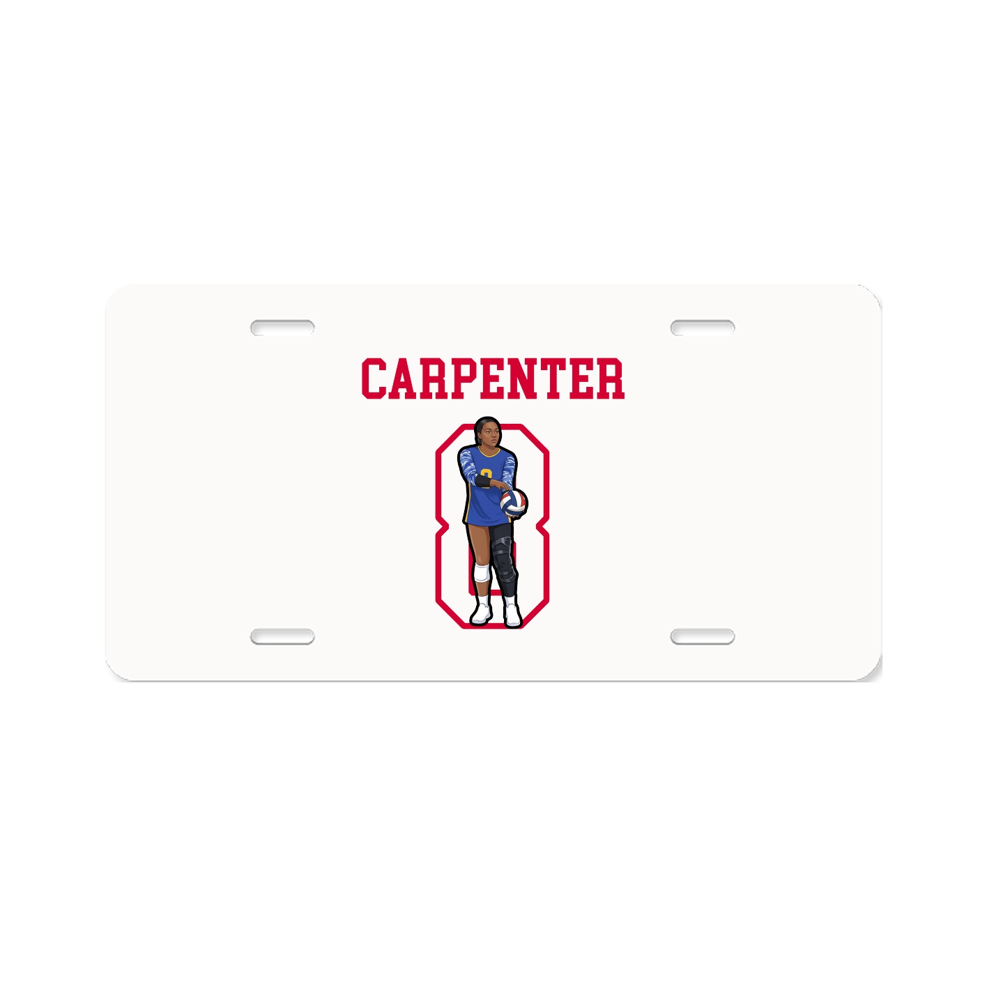 License Plate — Shirsey in Classic
