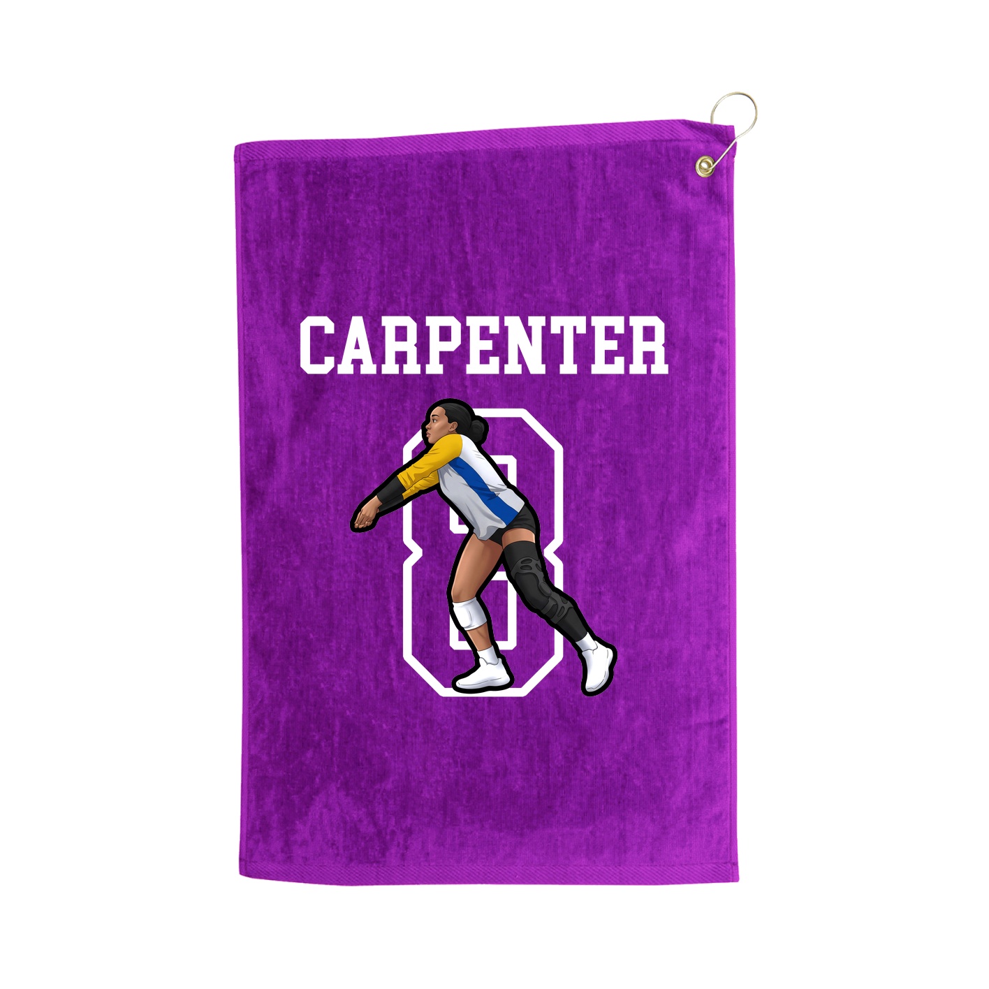 Golf Towel — Shirsey in Purple