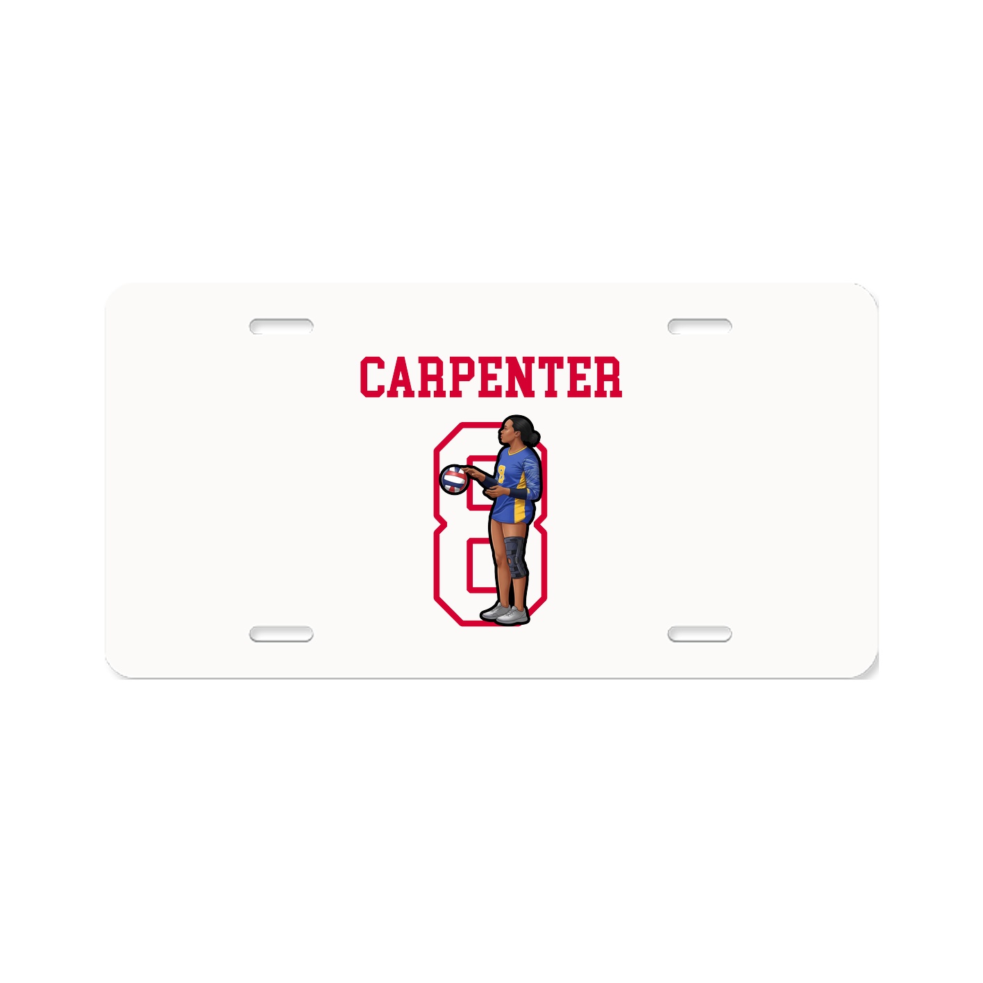 License Plate — Shirsey in Classic