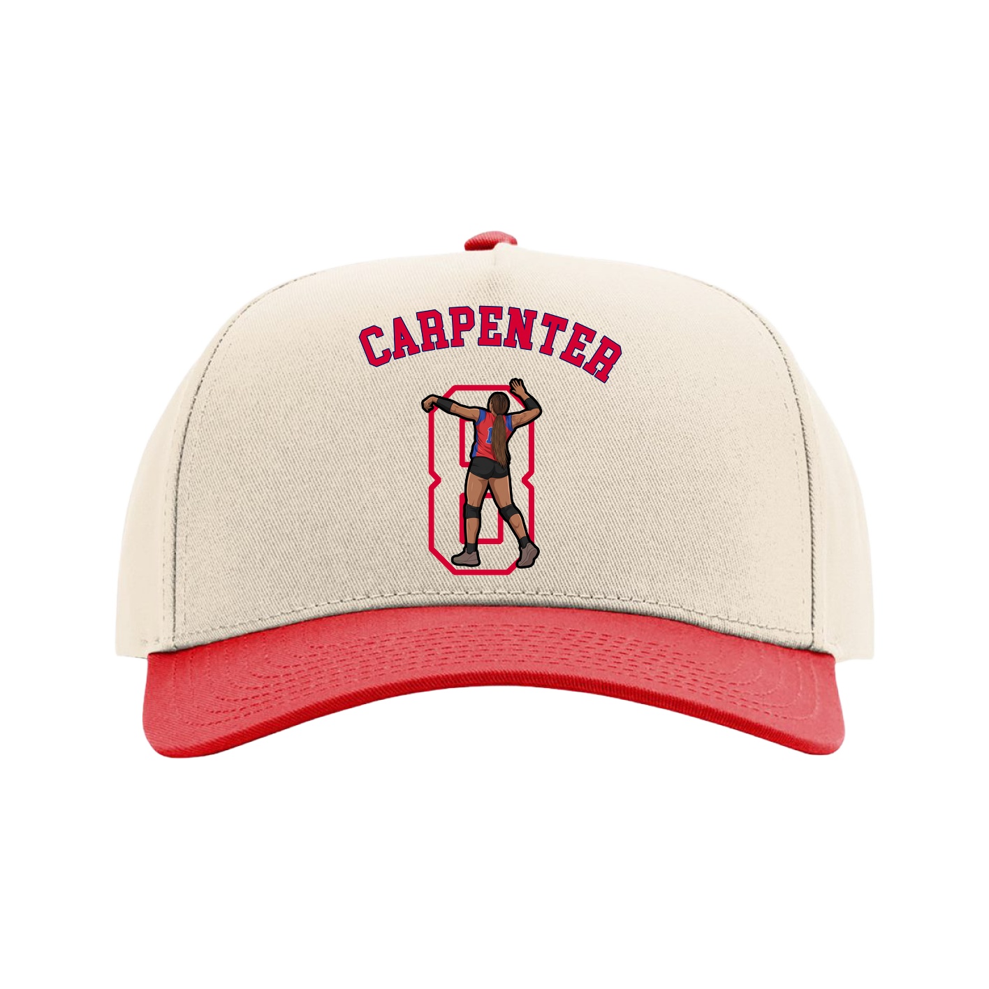 Full Fabric Five-Panel Champ Cap