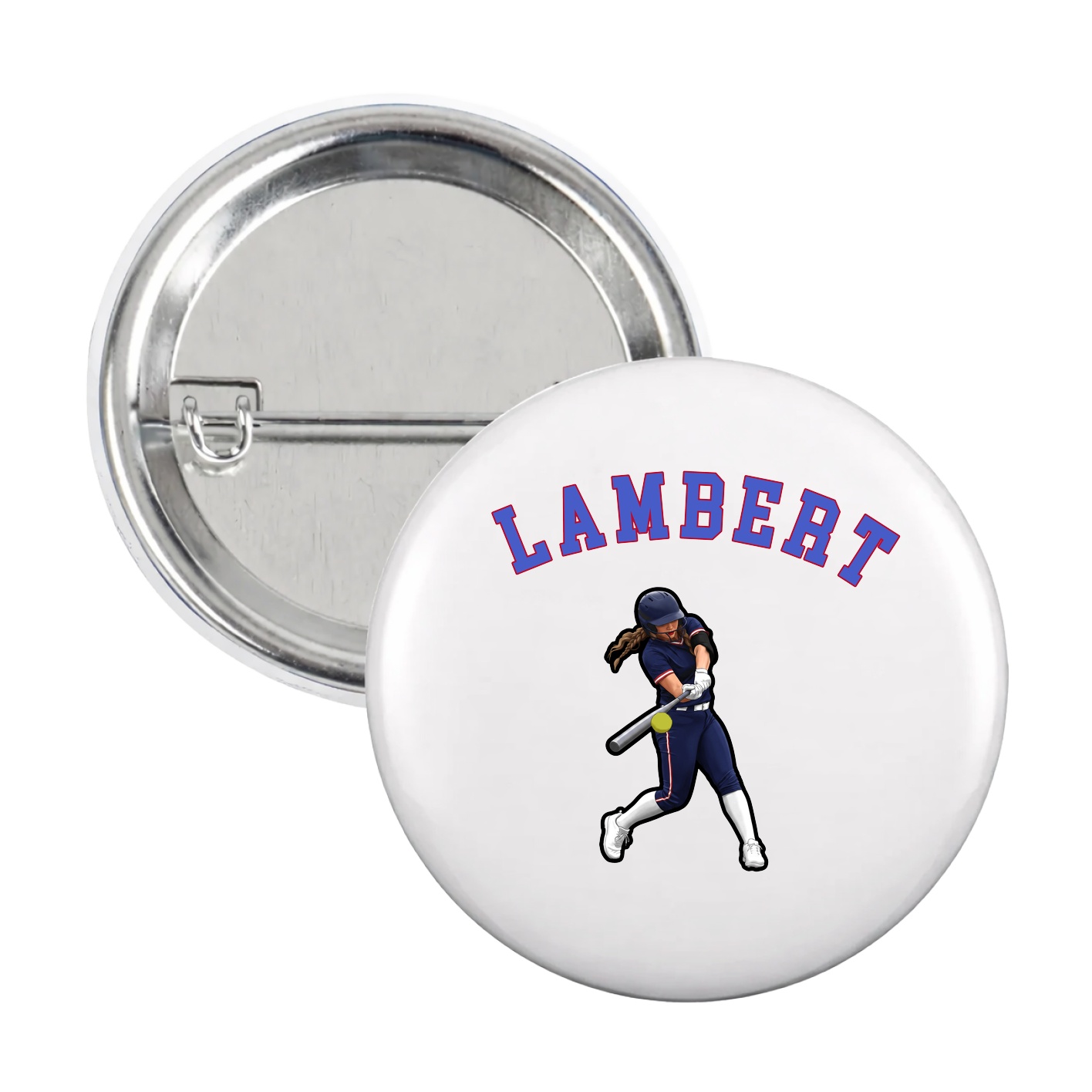 Game Day Button — Shirsey Arch in White