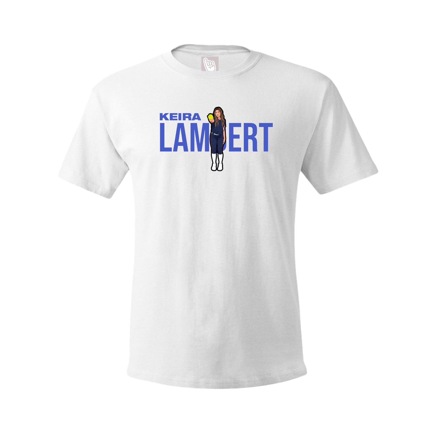 Tee — Player Name in White
