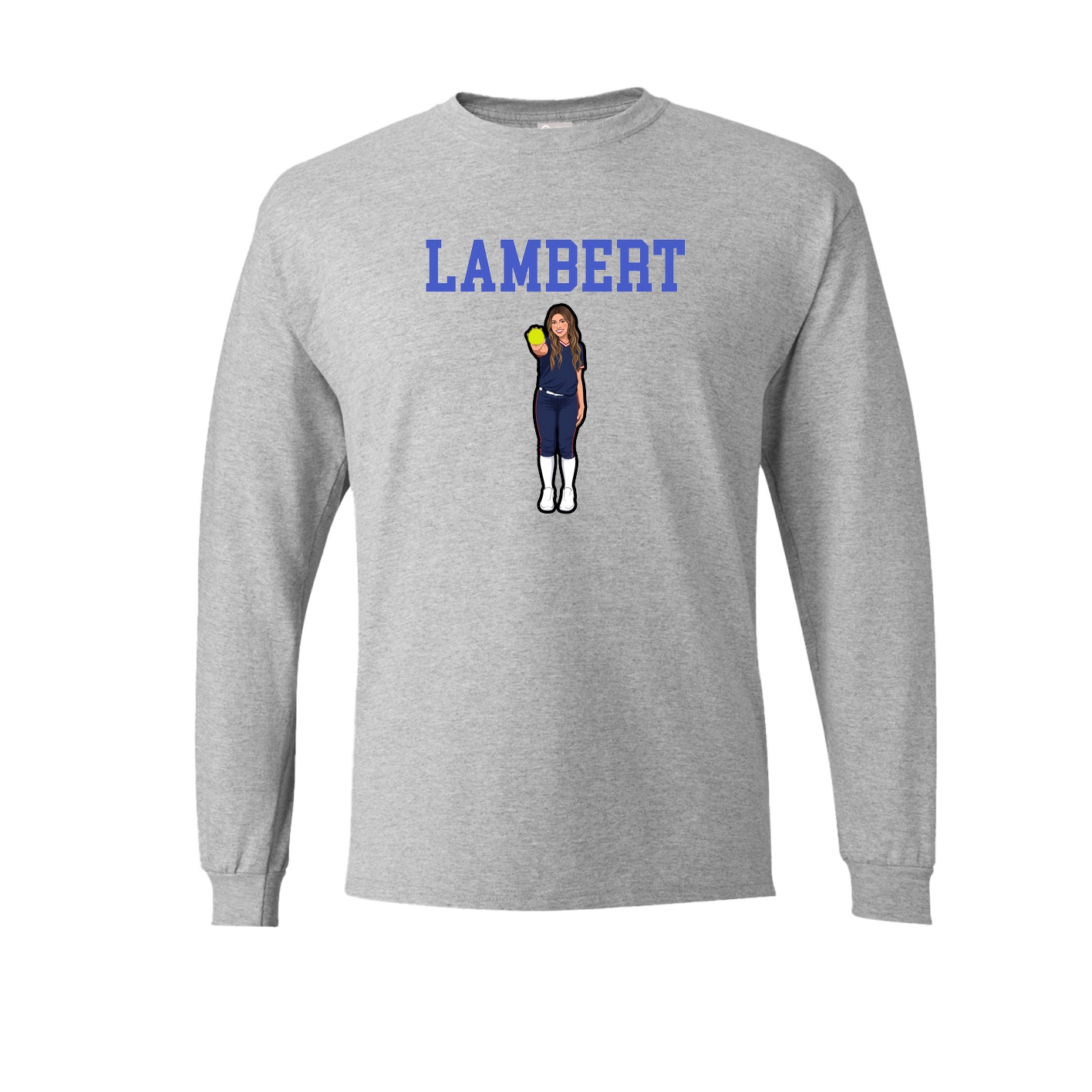 Long Sleeve Tee — Shirsey in Grey