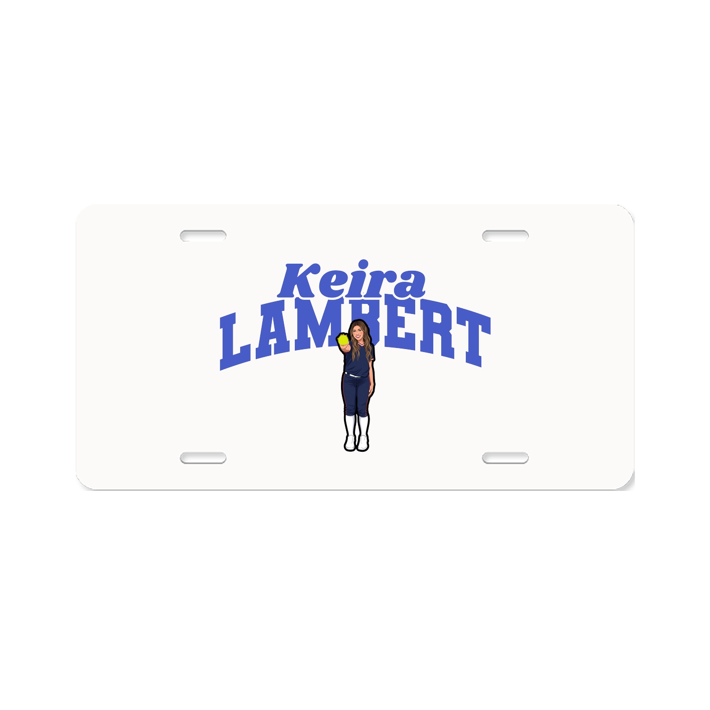 License Plate — Signature Arch in Classic