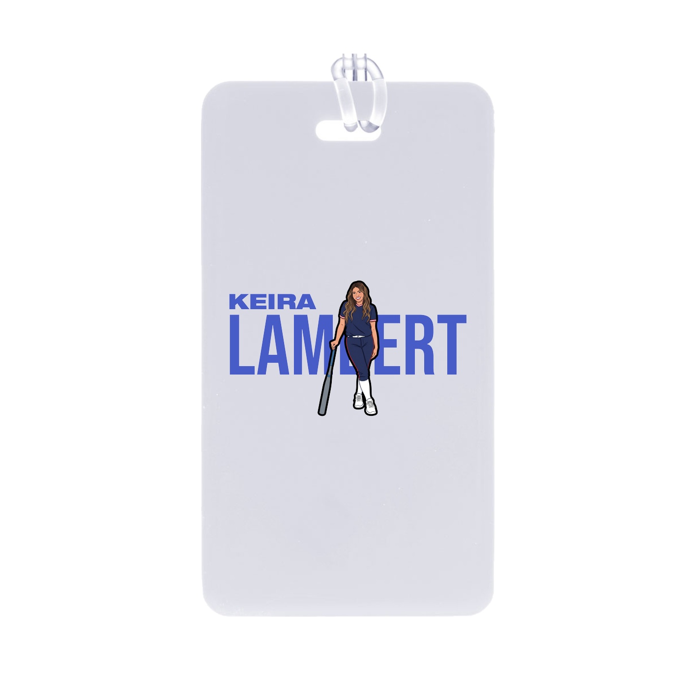 Bag Tag — Player Name in Classic