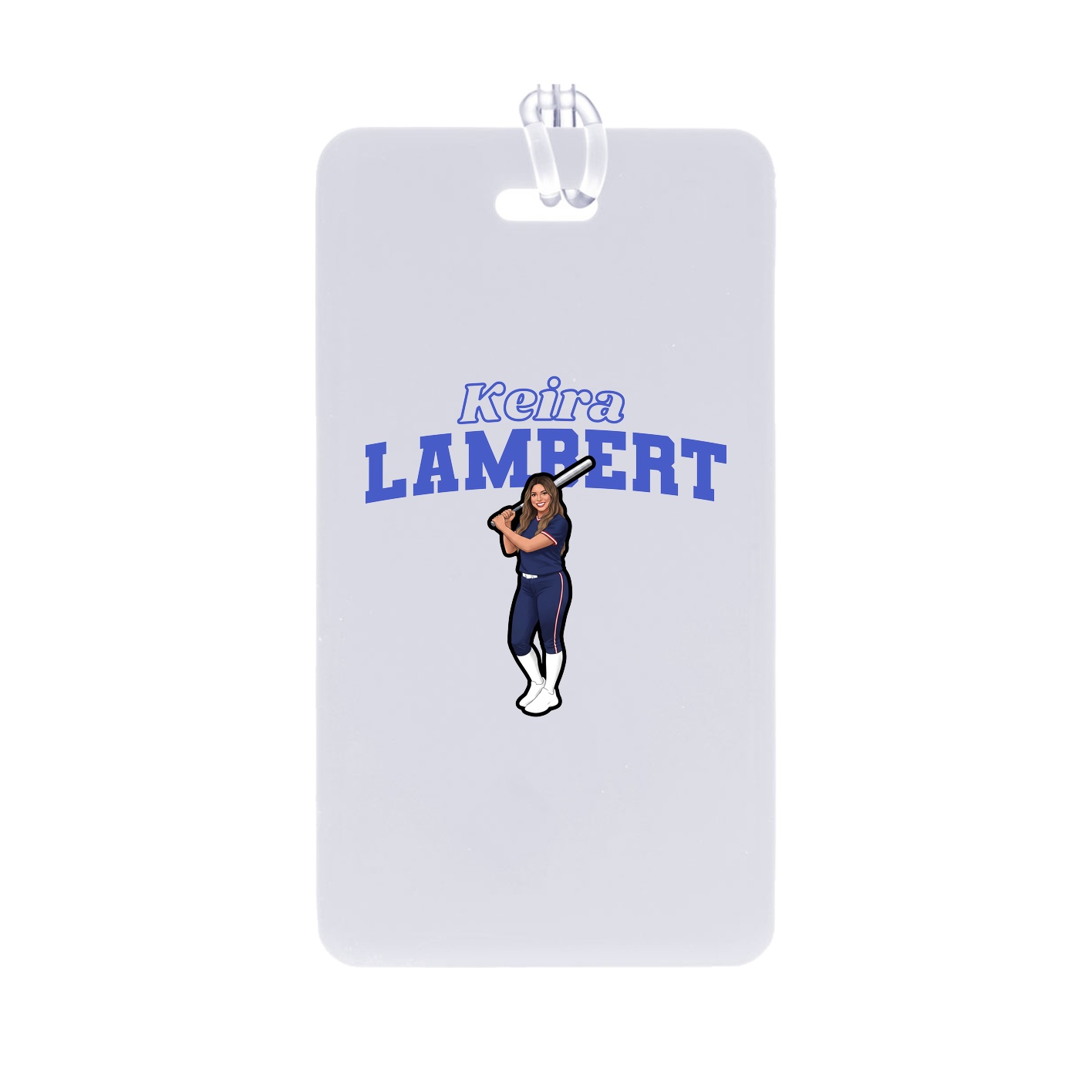 Bag Tag — Name Arch in Classic