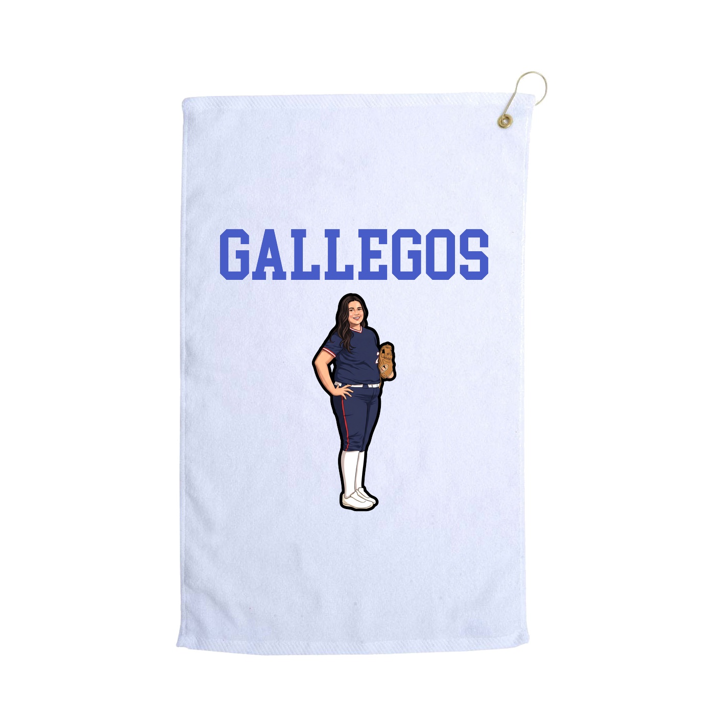 Golf Towel — Shirsey in White