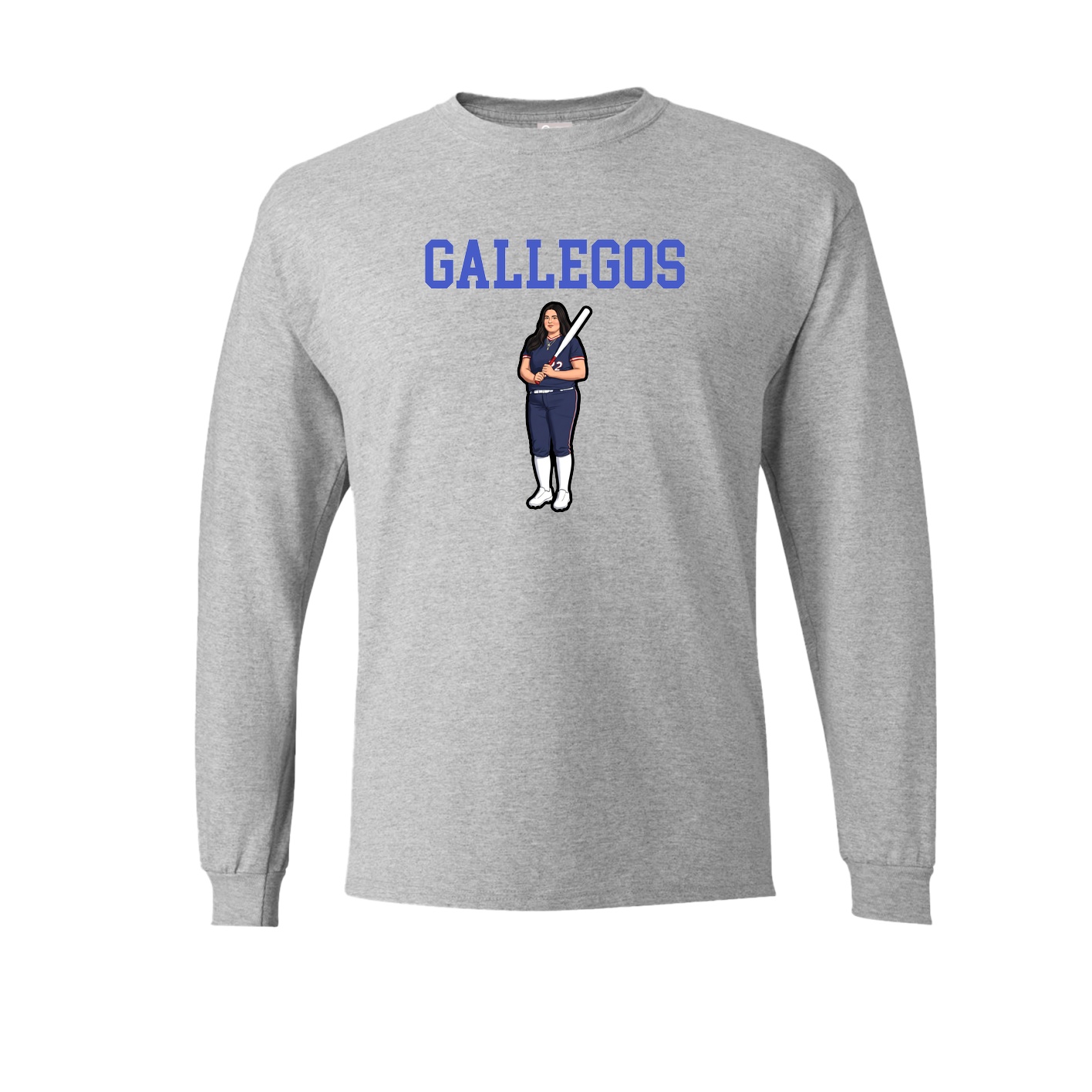 Long Sleeve Tee — Shirsey in Grey