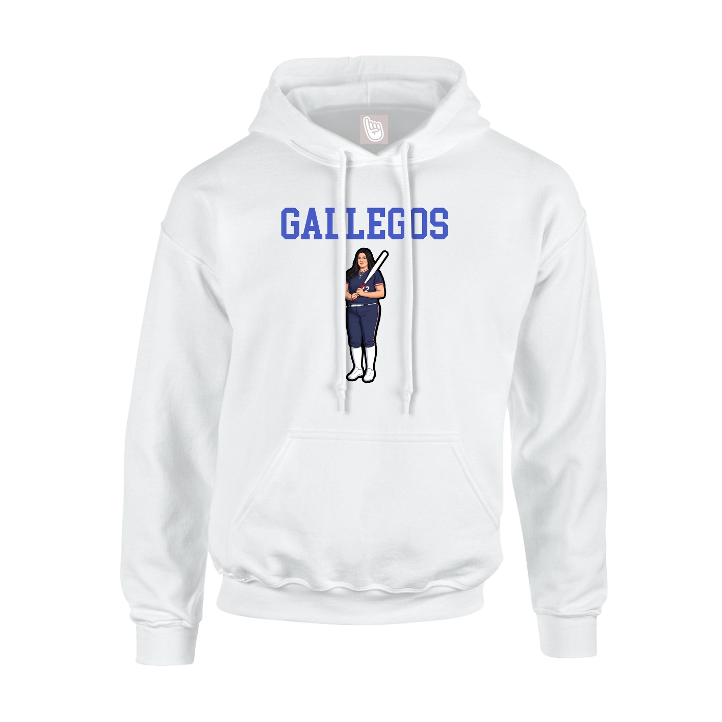 Youth Hoodie — Shirsey in White