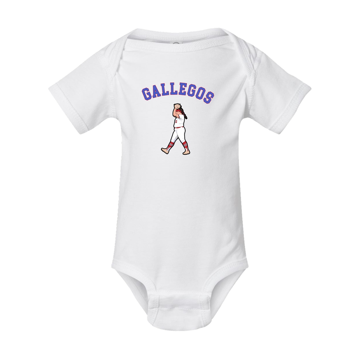 Baby Onesie — Shirsey Arch in White