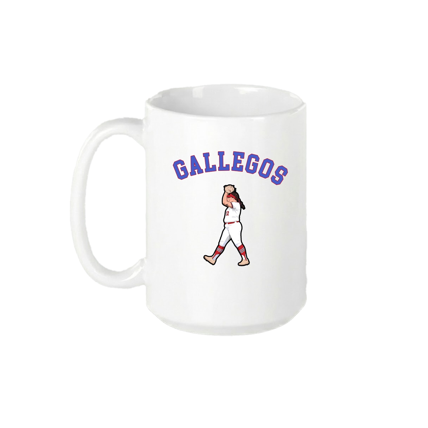 15oz Coffee Mug — Shirsey Arch in White