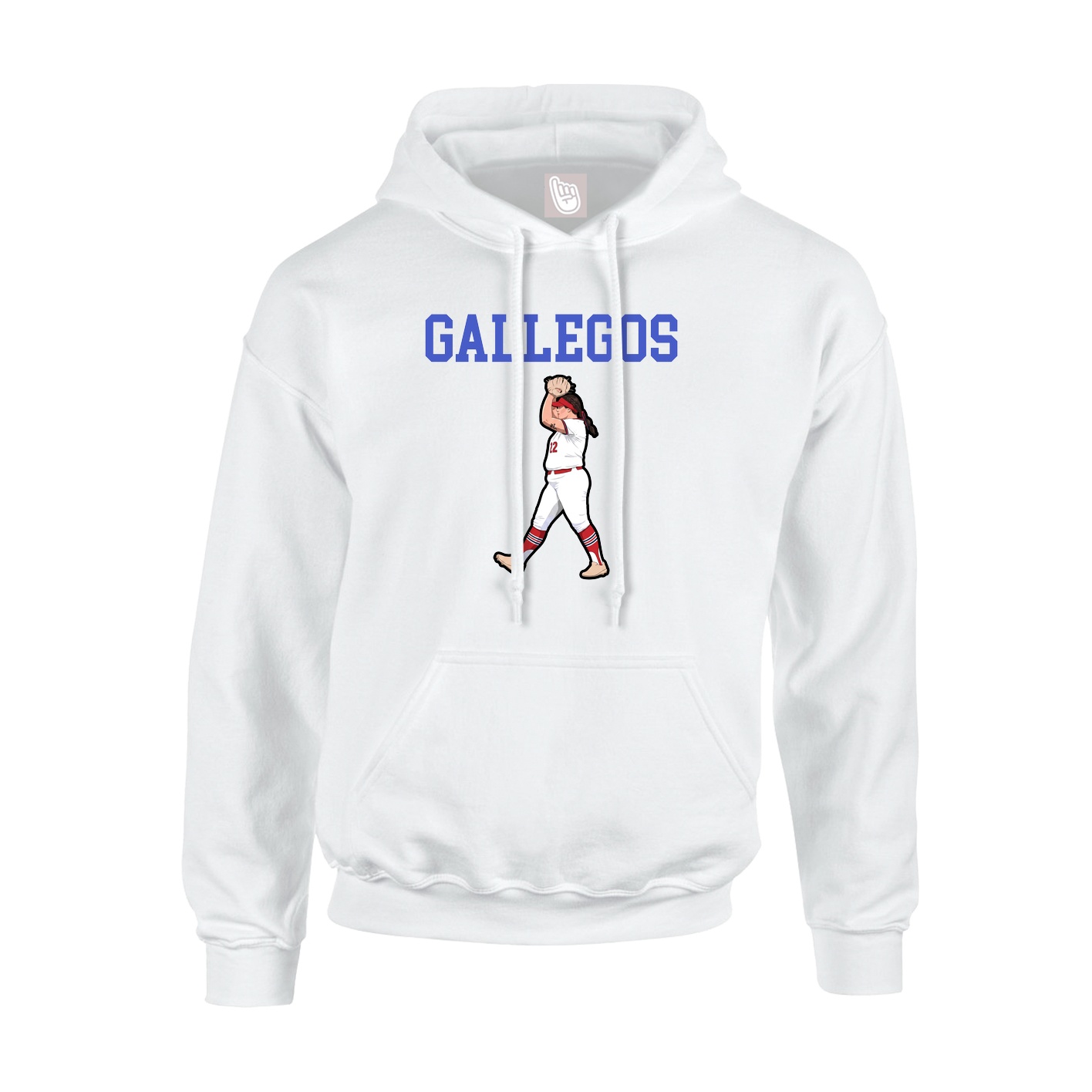 Hoodie — Shirsey in White