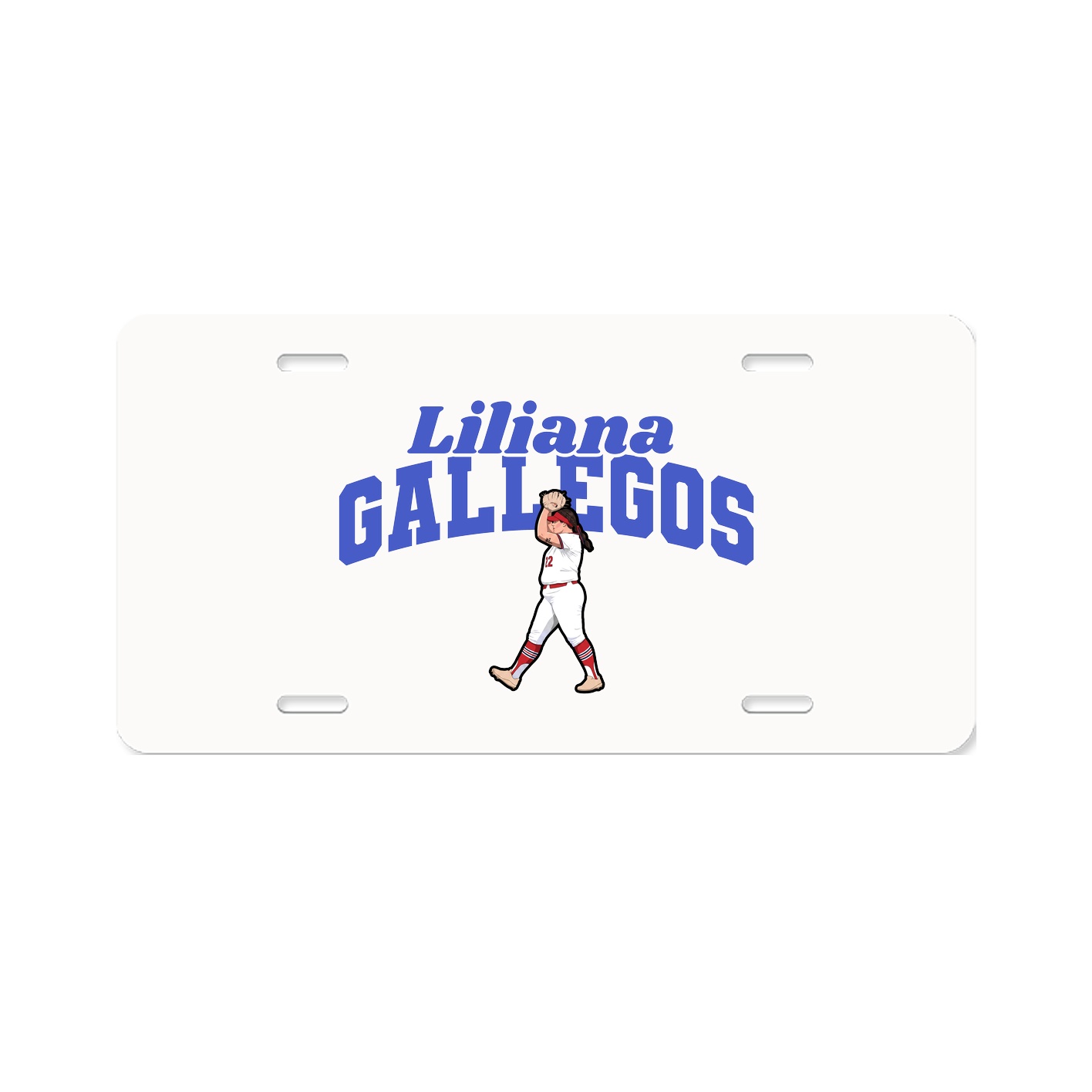 License Plate — Signature Arch in Classic
