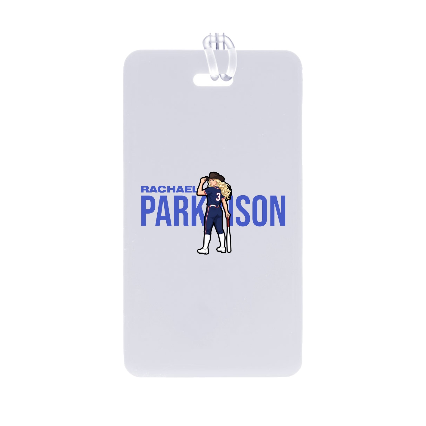 Bag Tag — Player Name in Classic
