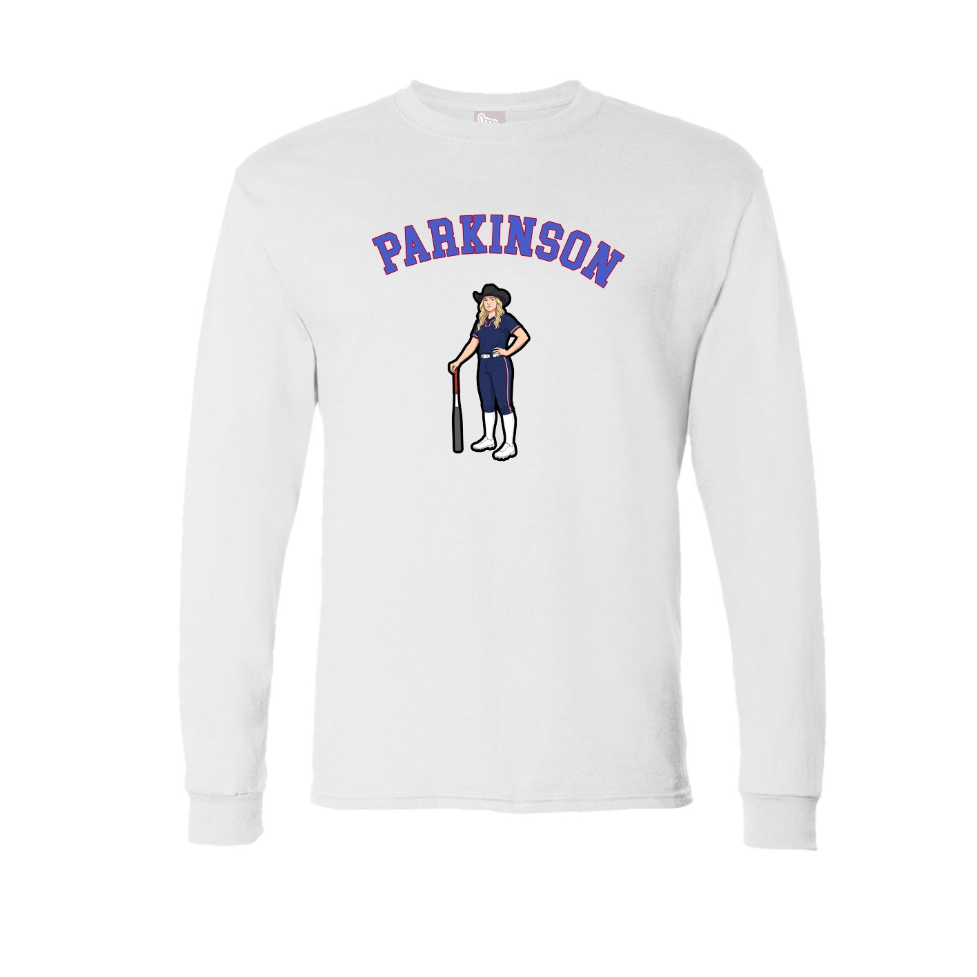 Long Sleeve Tee — Shirsey Arch in White