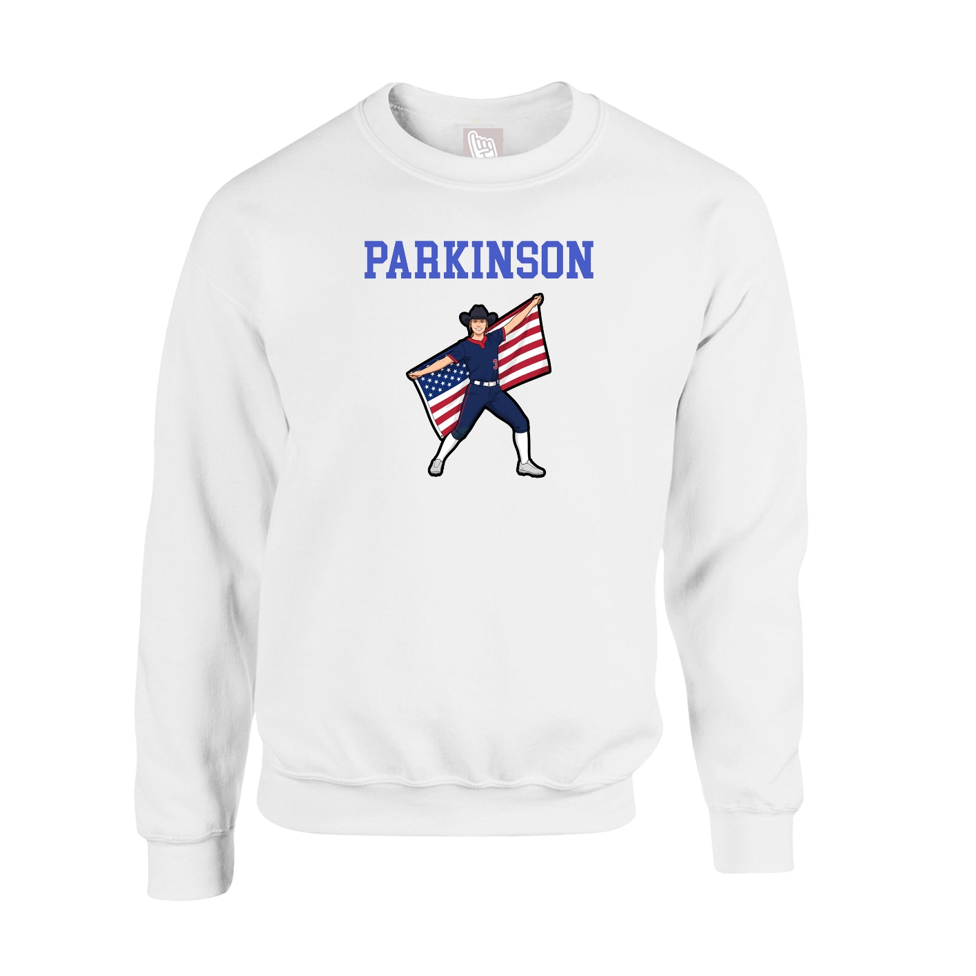 Fleece Crew — Shirsey in White