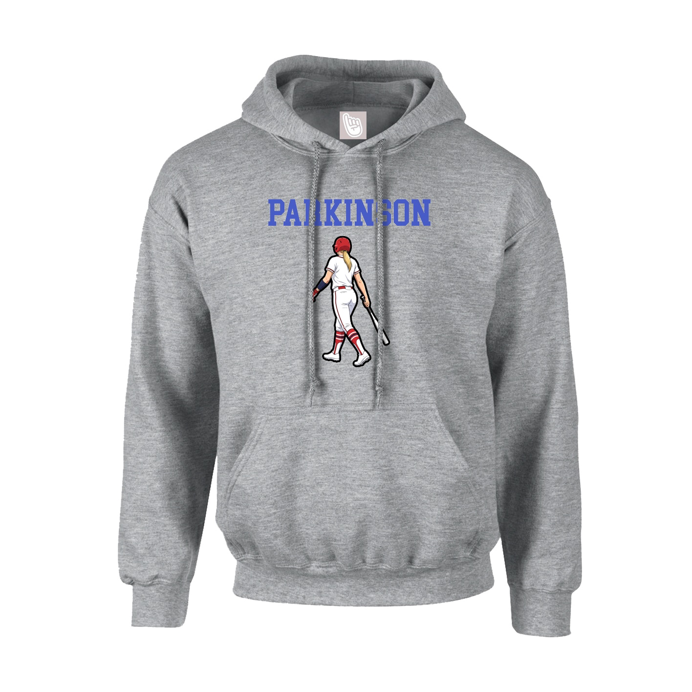 Hoodie — Shirsey in Grey