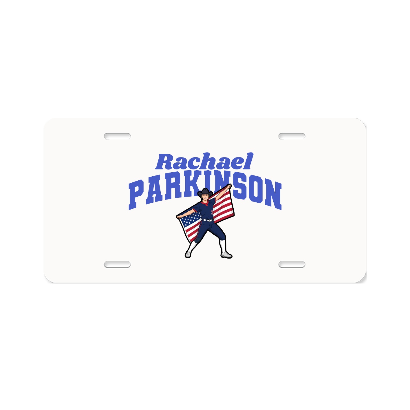 License Plate — Signature Arch in Classic