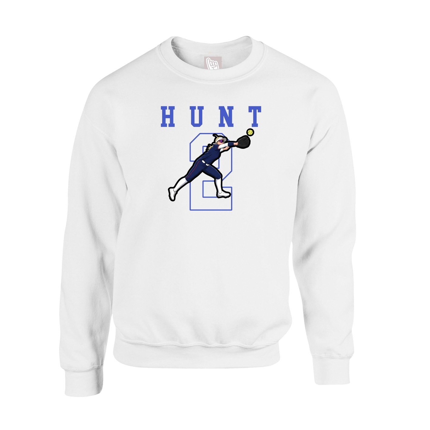 Fleece Crew — Shirsey in White