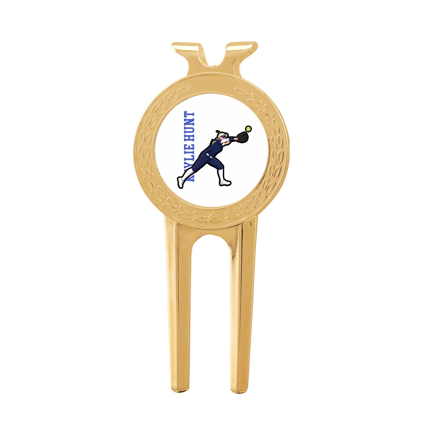 Divot Tool with Ball Marker — Name Vertical in Classic