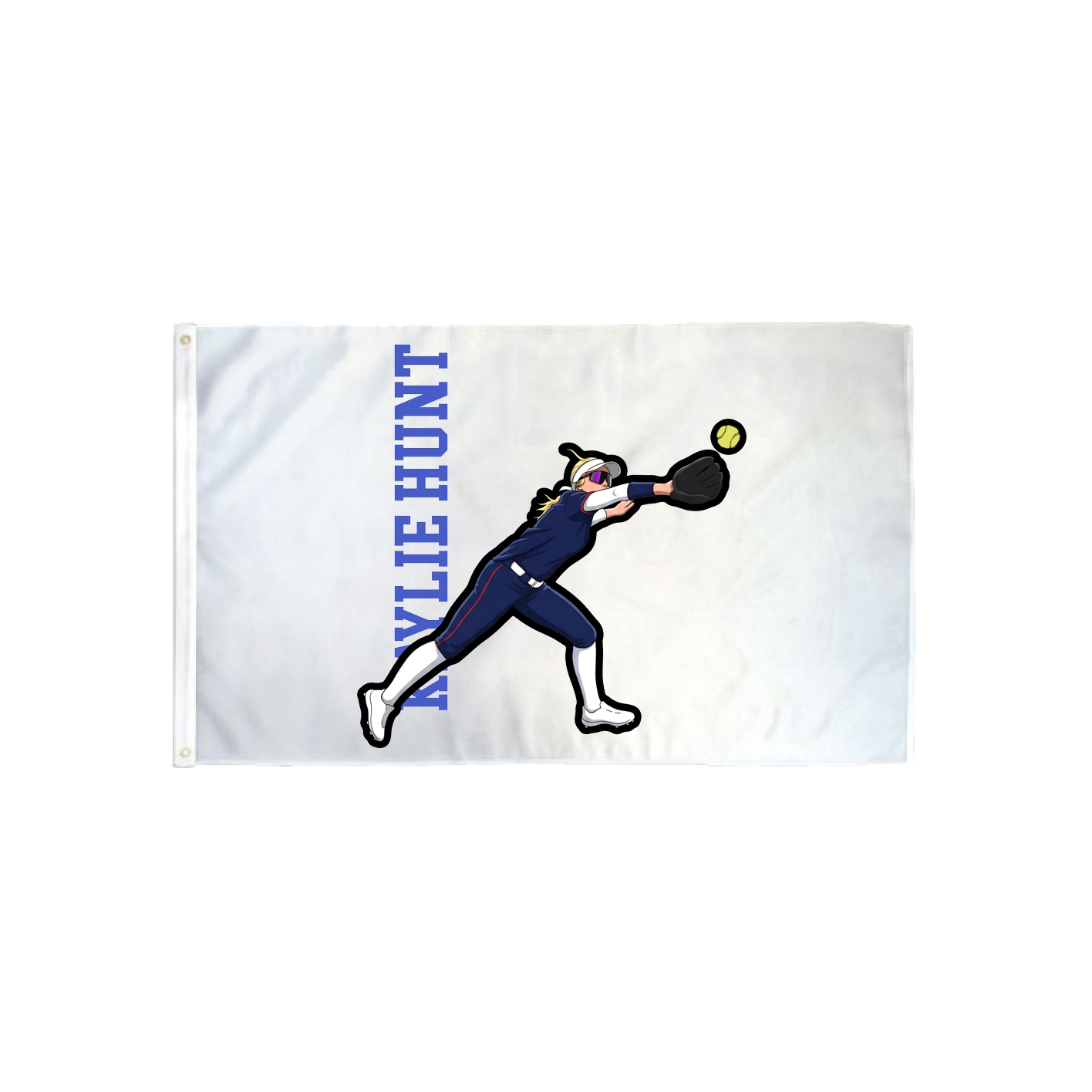 3x5 Flag — Name Vertical in Classic