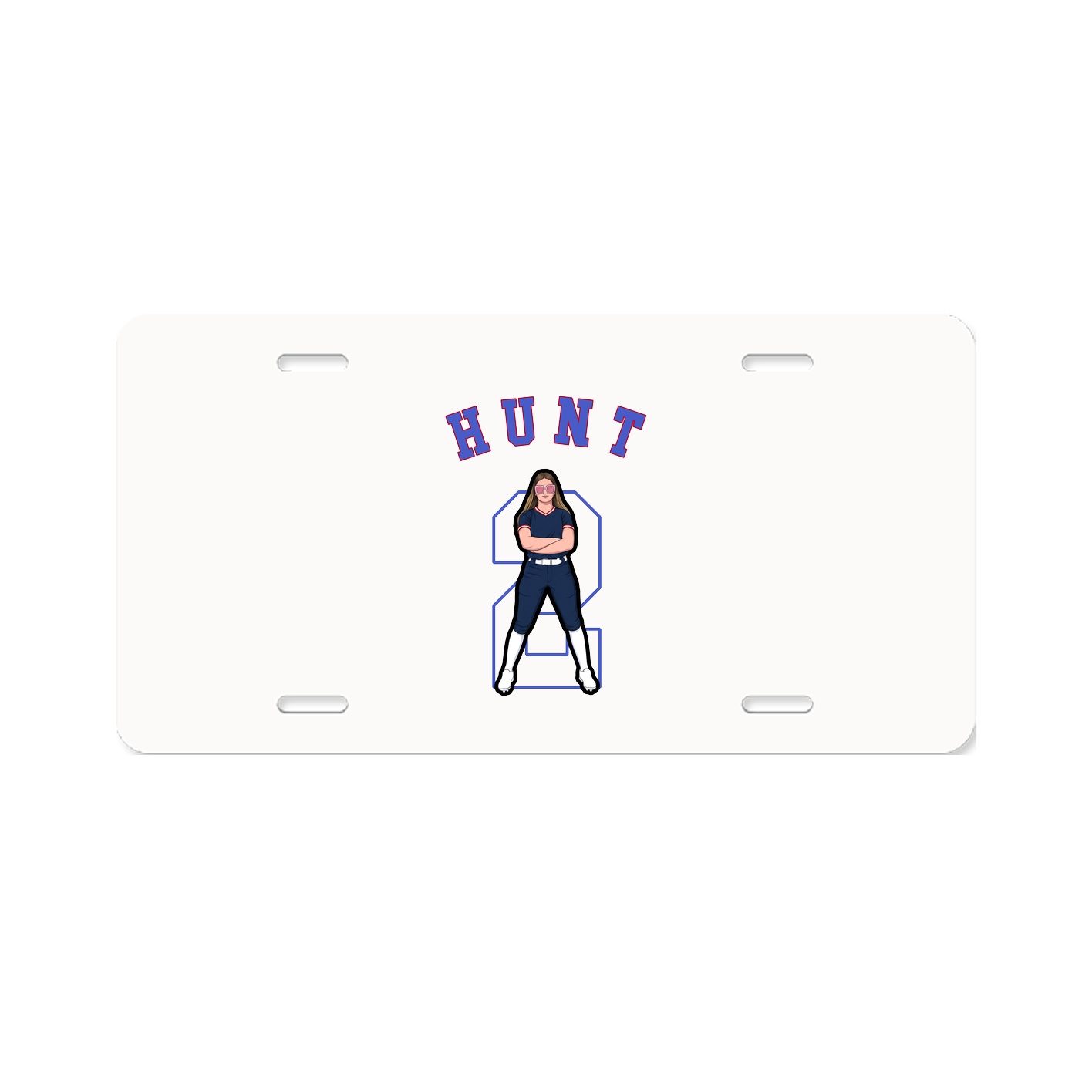 License Plate — Shirsey Arch in Classic