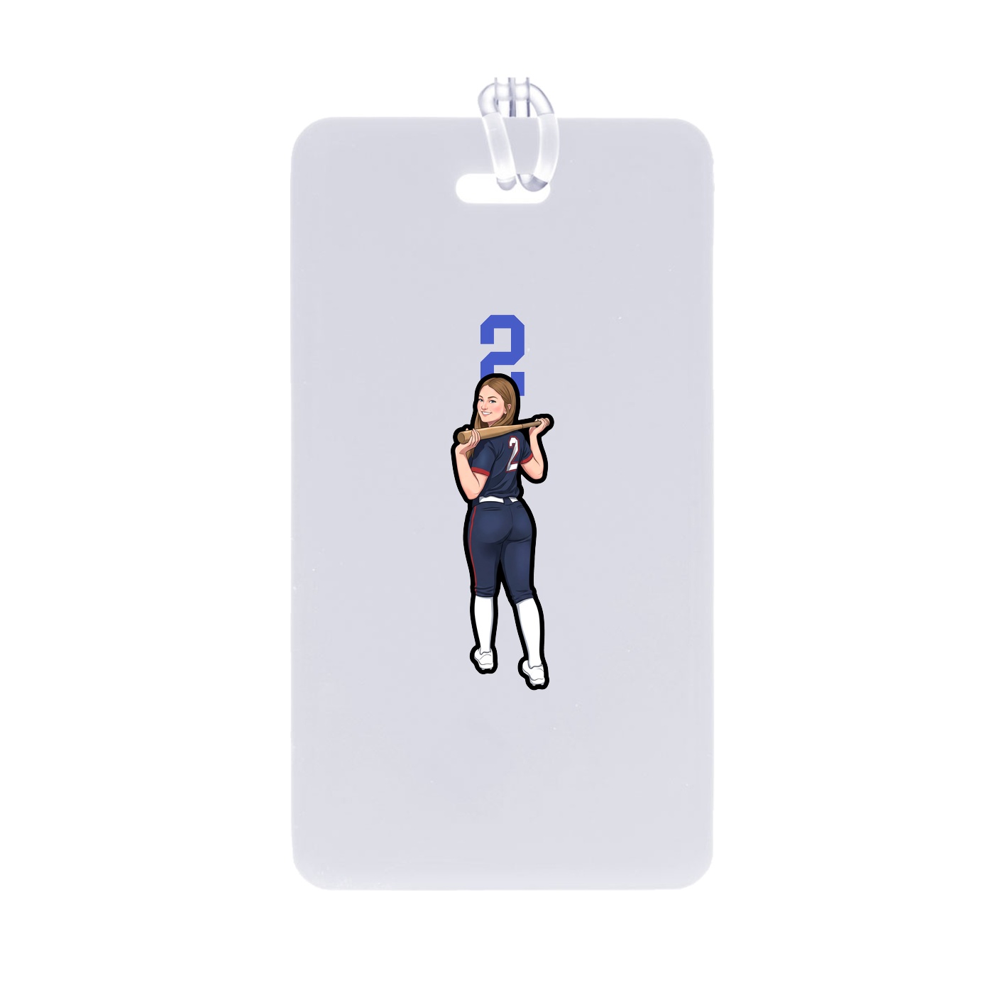 Bag Tag — Number Top in Classic