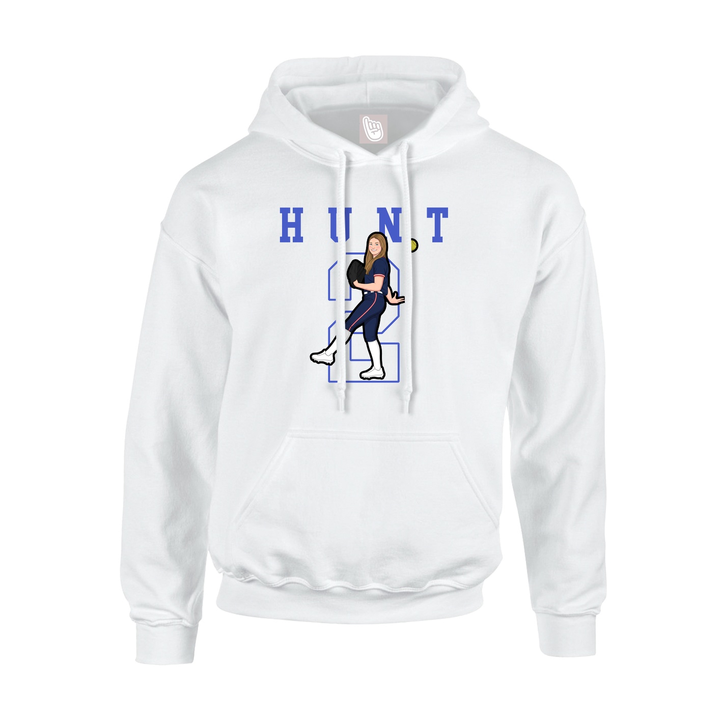 Youth Hoodie — Shirsey in White