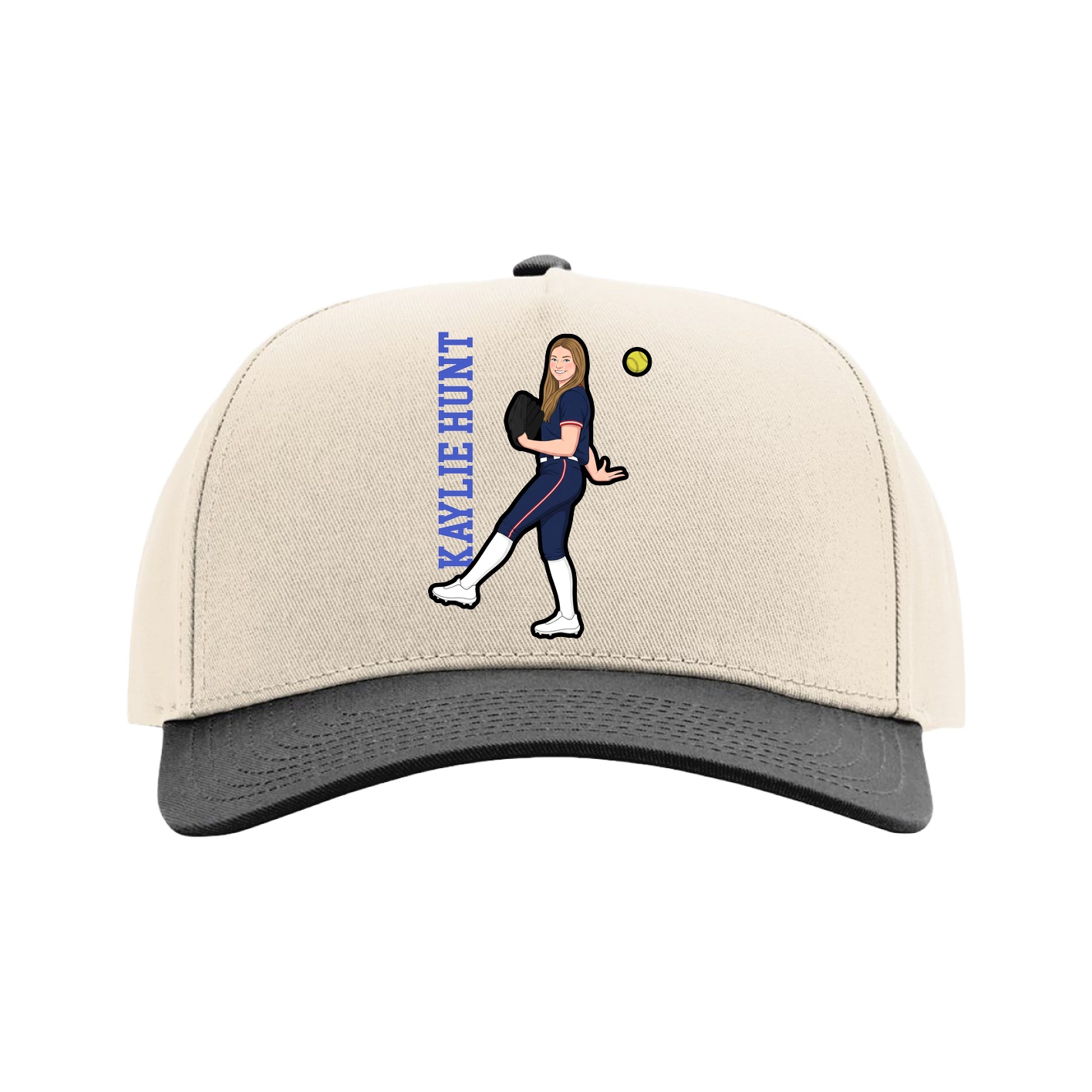 Full Fabric Five-Panel Champ Cap