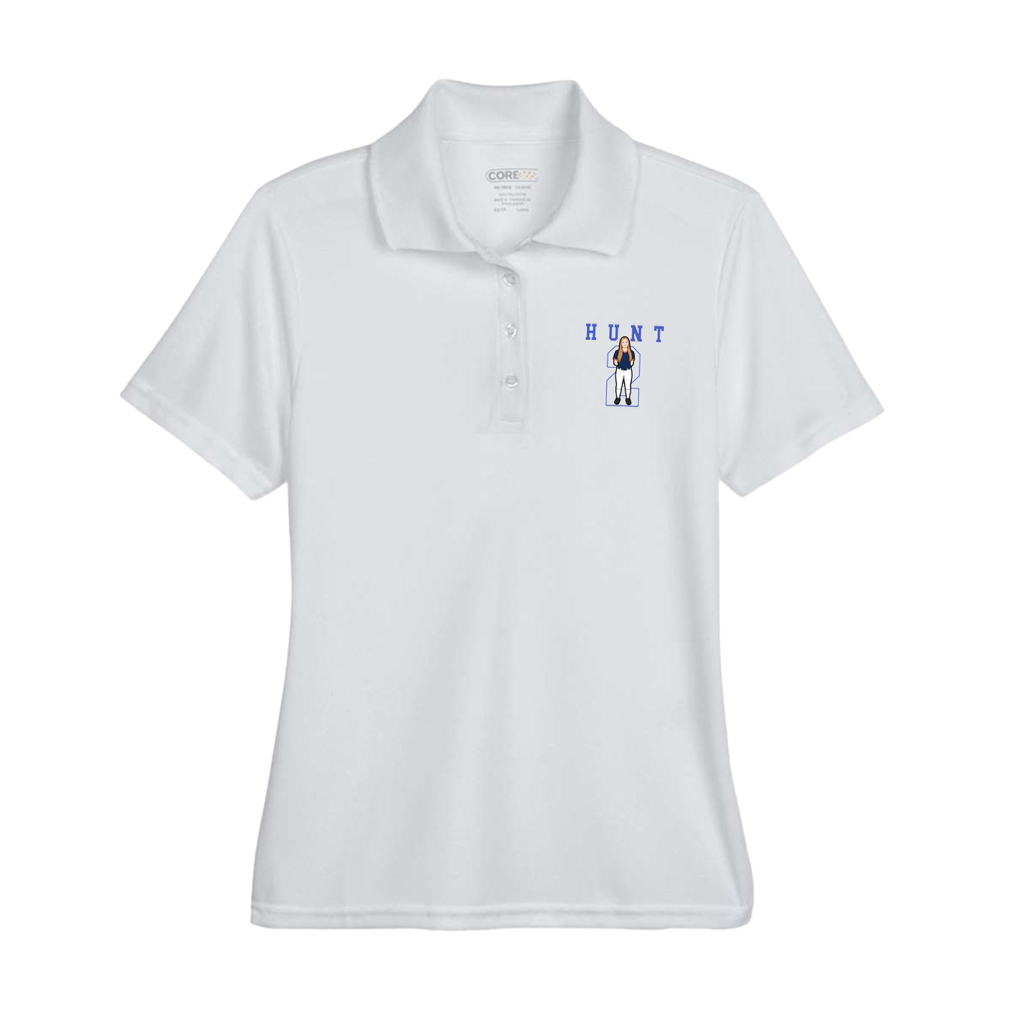 Womens Performance Polo — Shirsey in Grey
