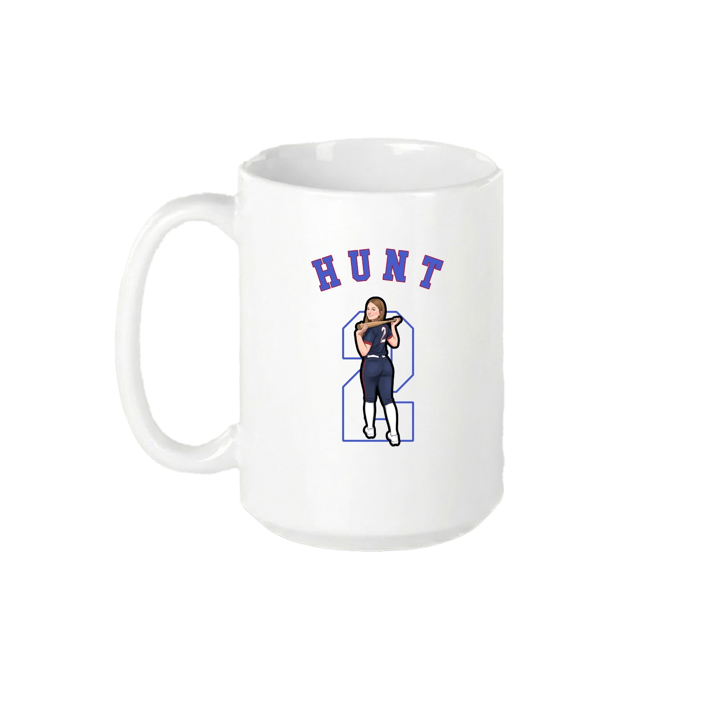 15oz Coffee Mug — Shirsey Arch in White
