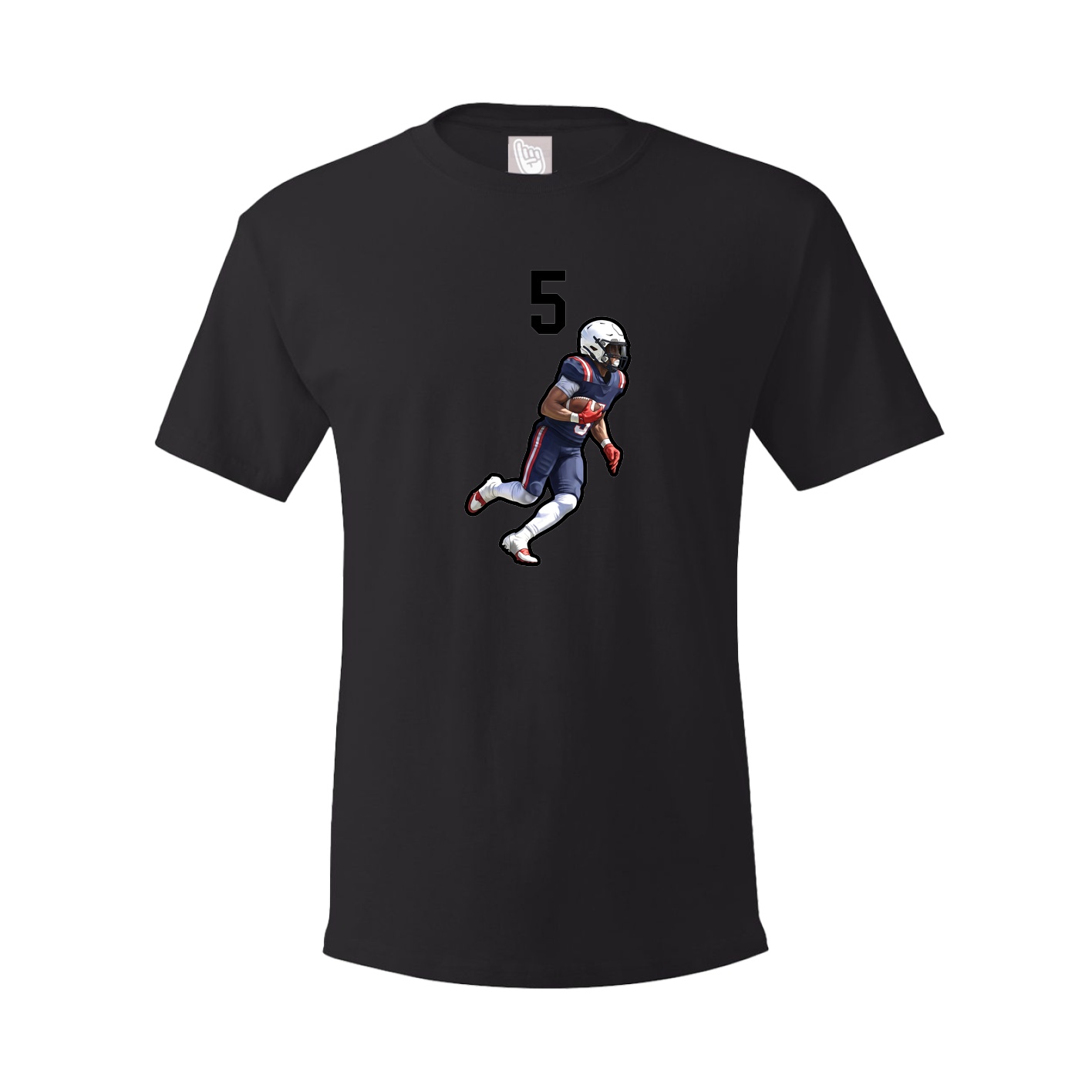 Tee — Number Top in Black