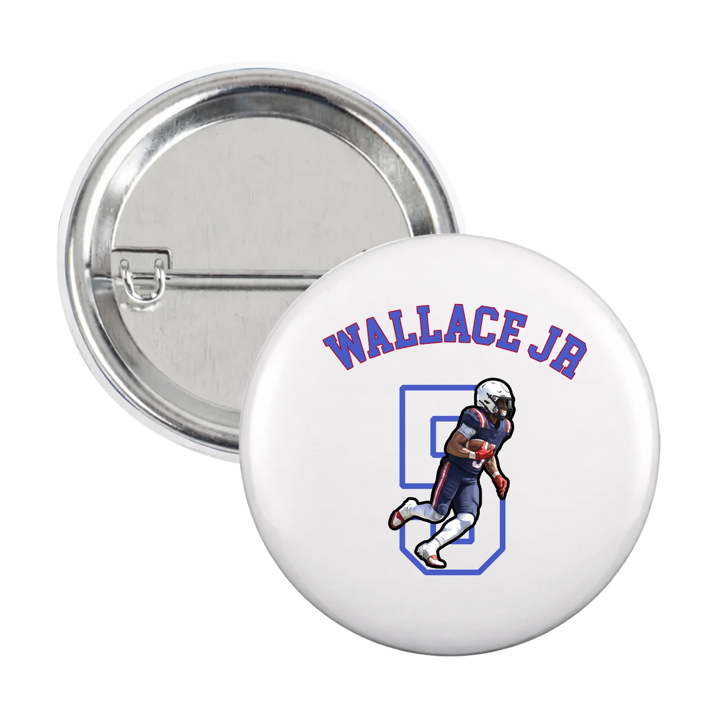 Game Day Button — Shirsey Arch in White