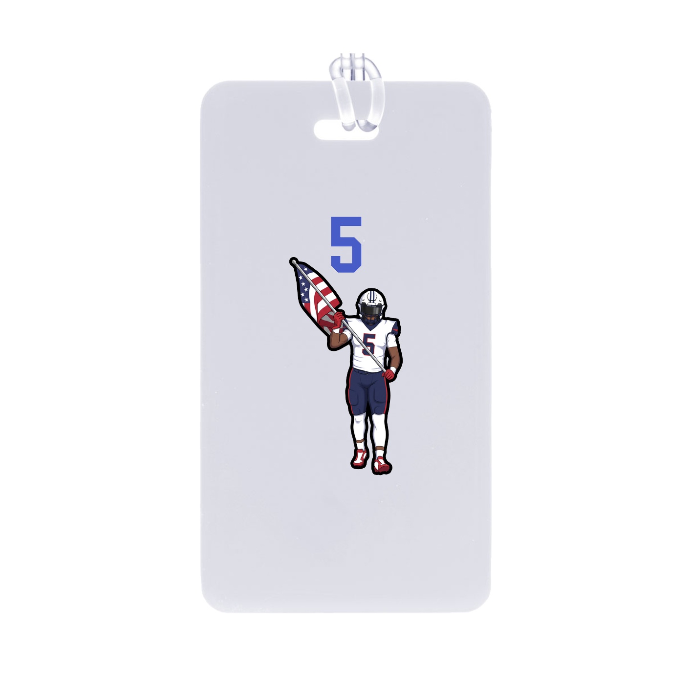 Bag Tag — Number Top in Classic