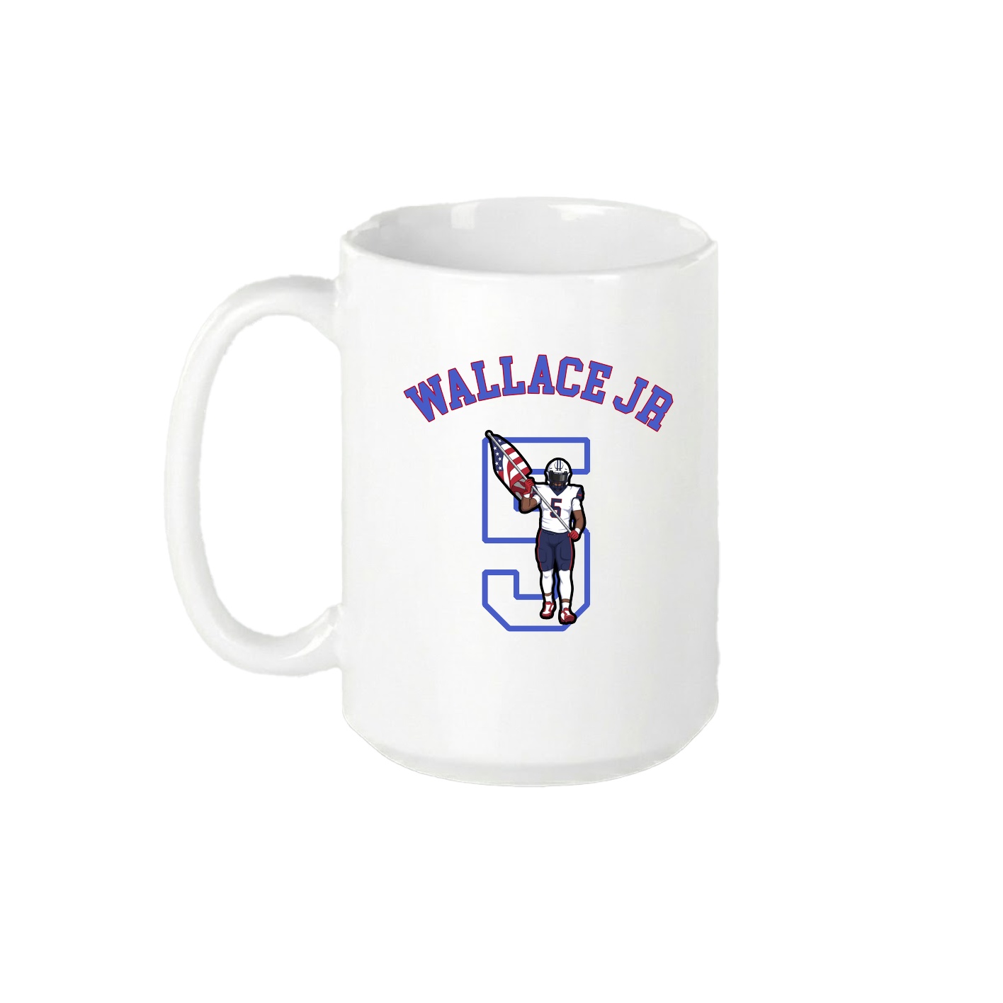 15oz Coffee Mug — Shirsey Arch in White