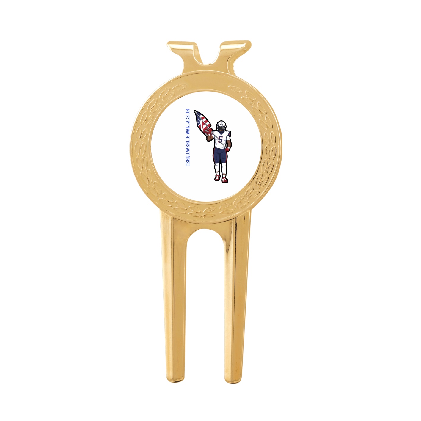 Divot Tool with Ball Marker — Name Vertical in Classic